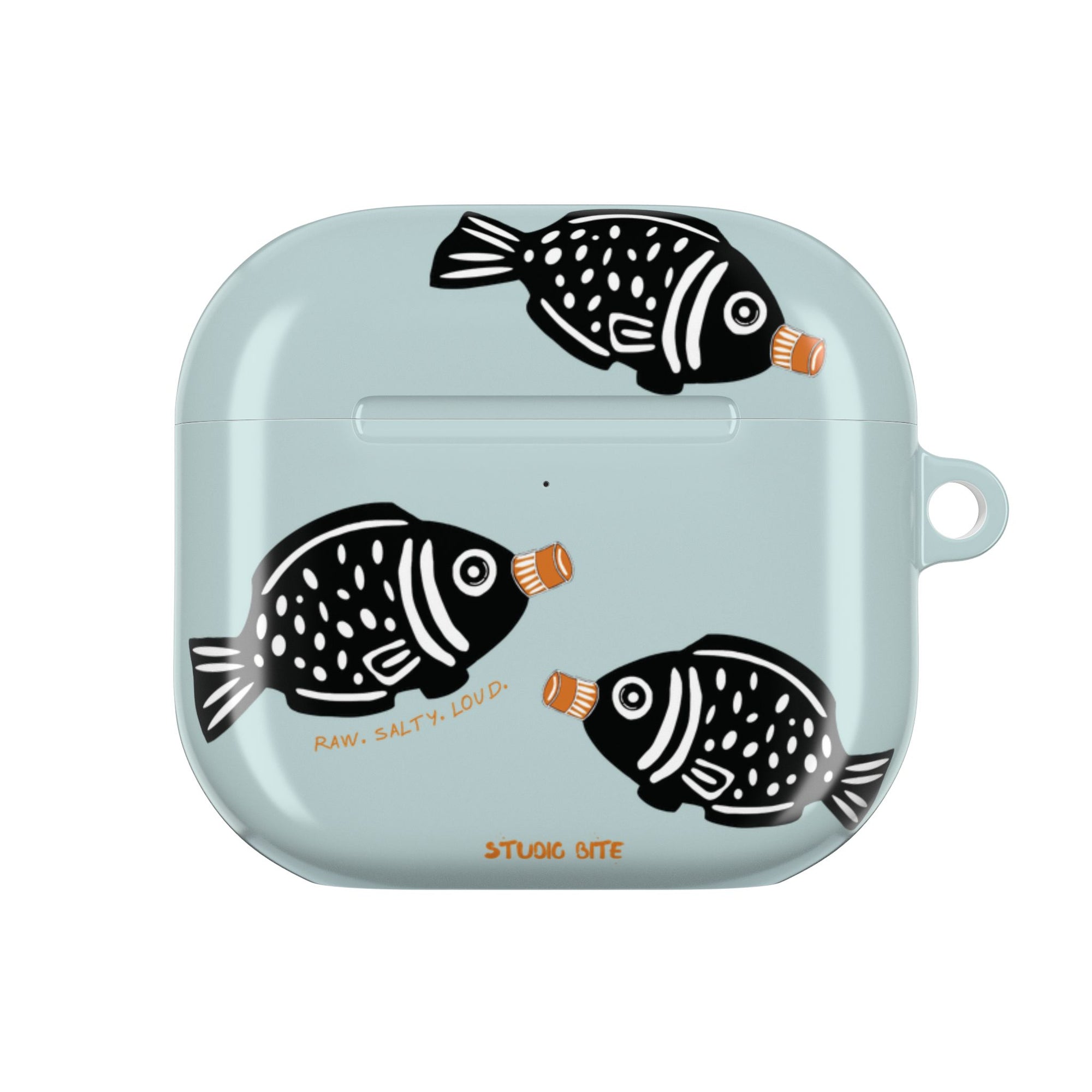 SOY SAUCE FISH - LIGHT BLUE - AIRPODS 4TH GEN CASE