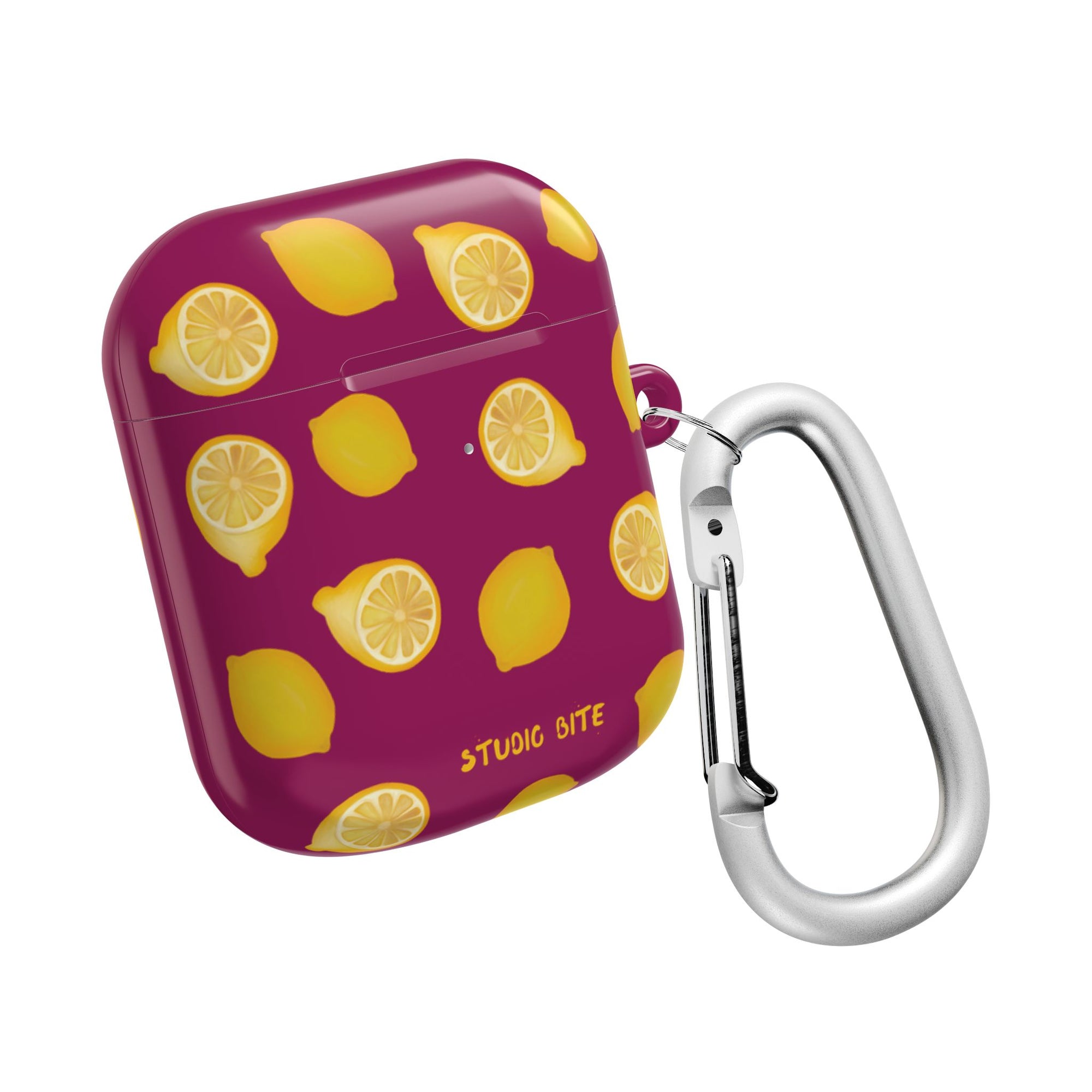 LEMON - BORDEAUX - AIRPODS CASE