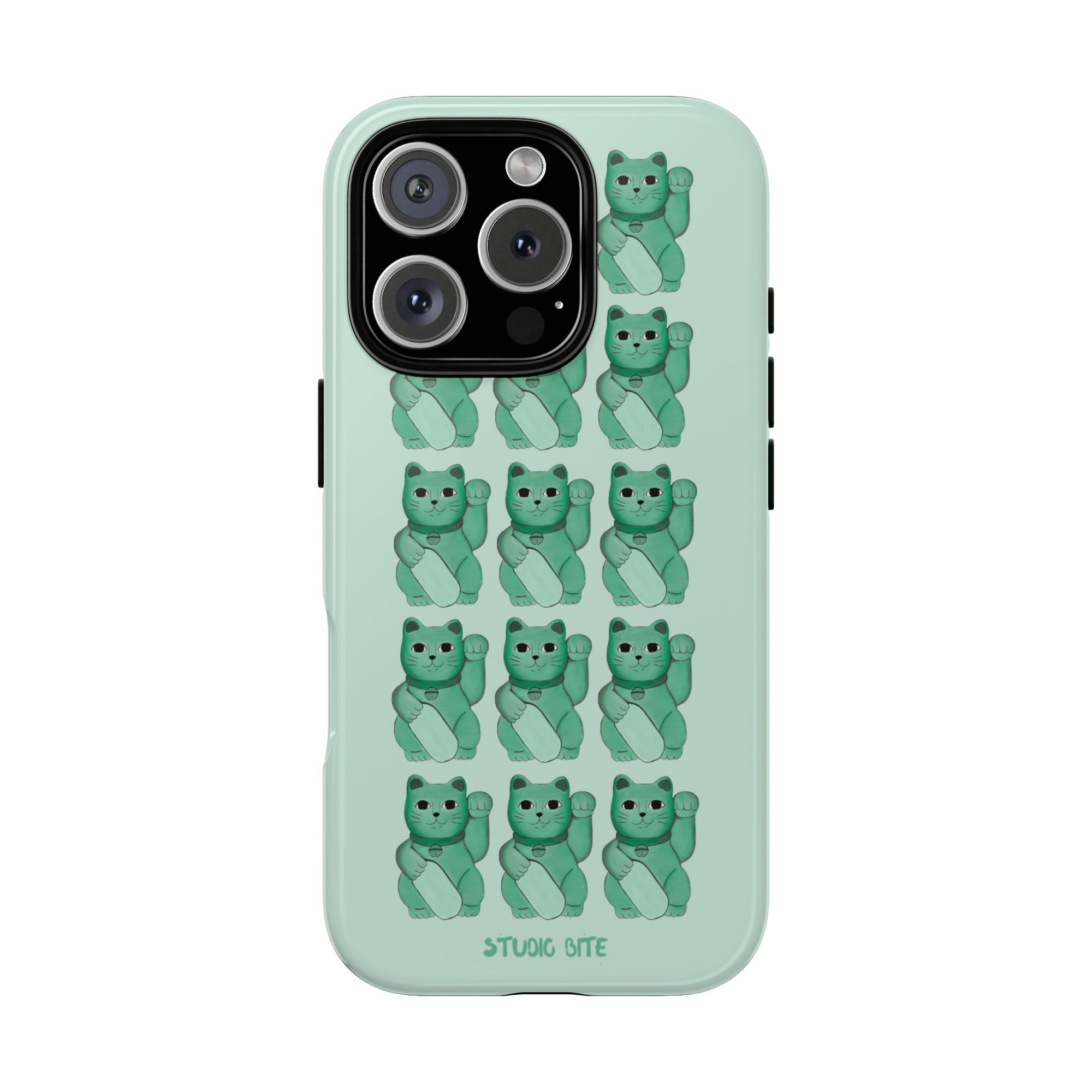 LUCKY CAT - GREEN