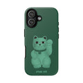 FORTUNE CAT - FOREST GREEN
