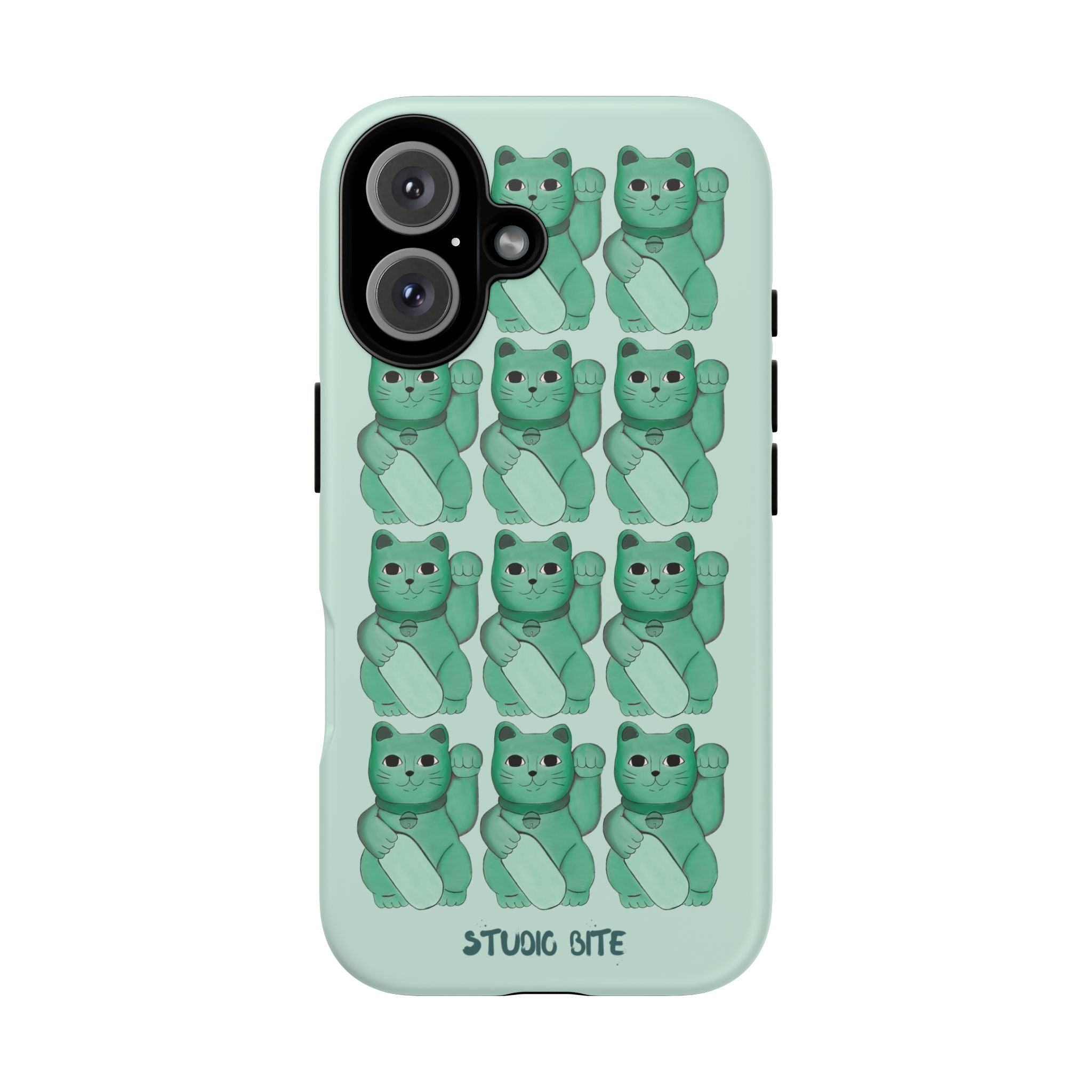 LUCKY CAT - GREEN