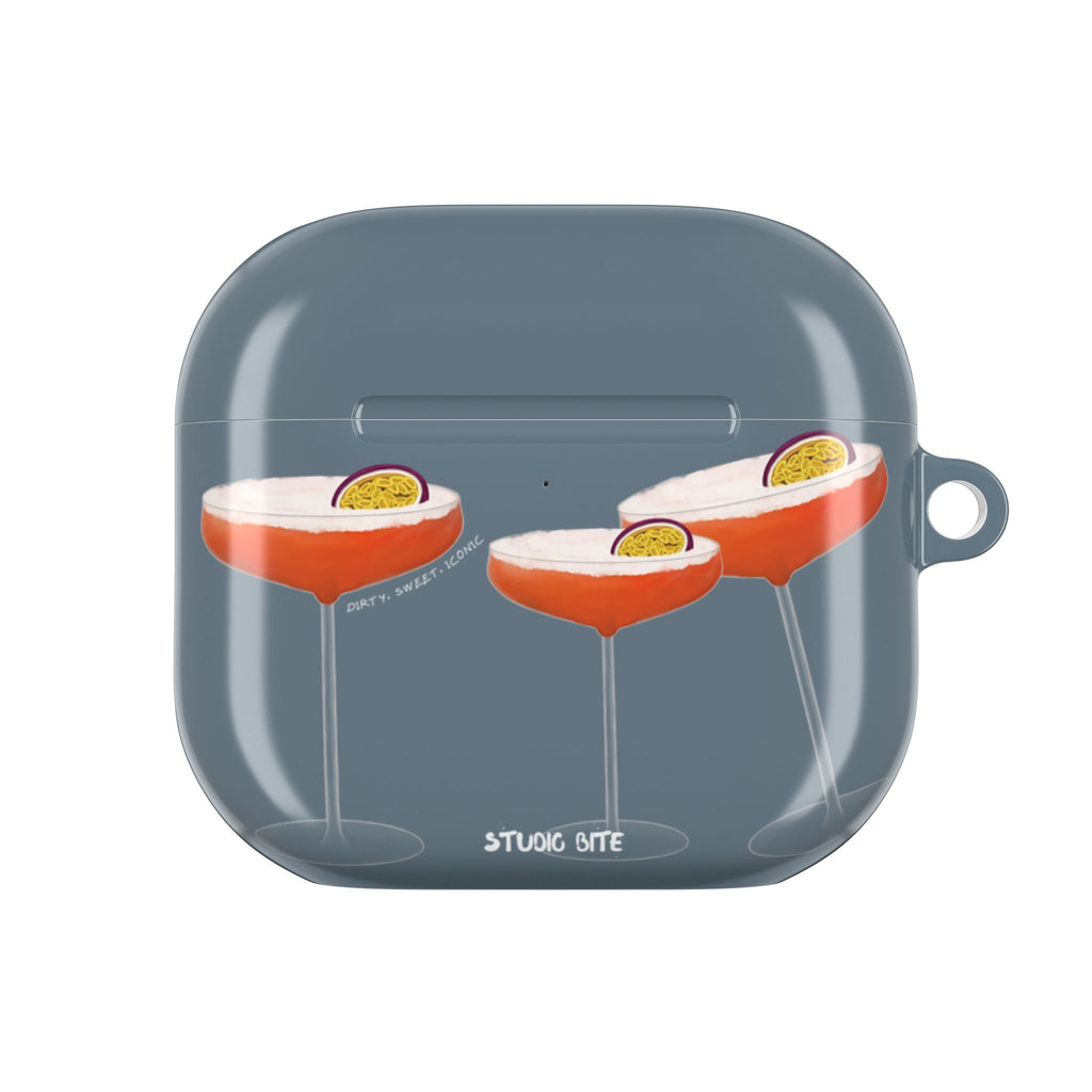 PORNSTAR MARTINI - GREY BLUE - AIRPODS 4TH GEN CASE