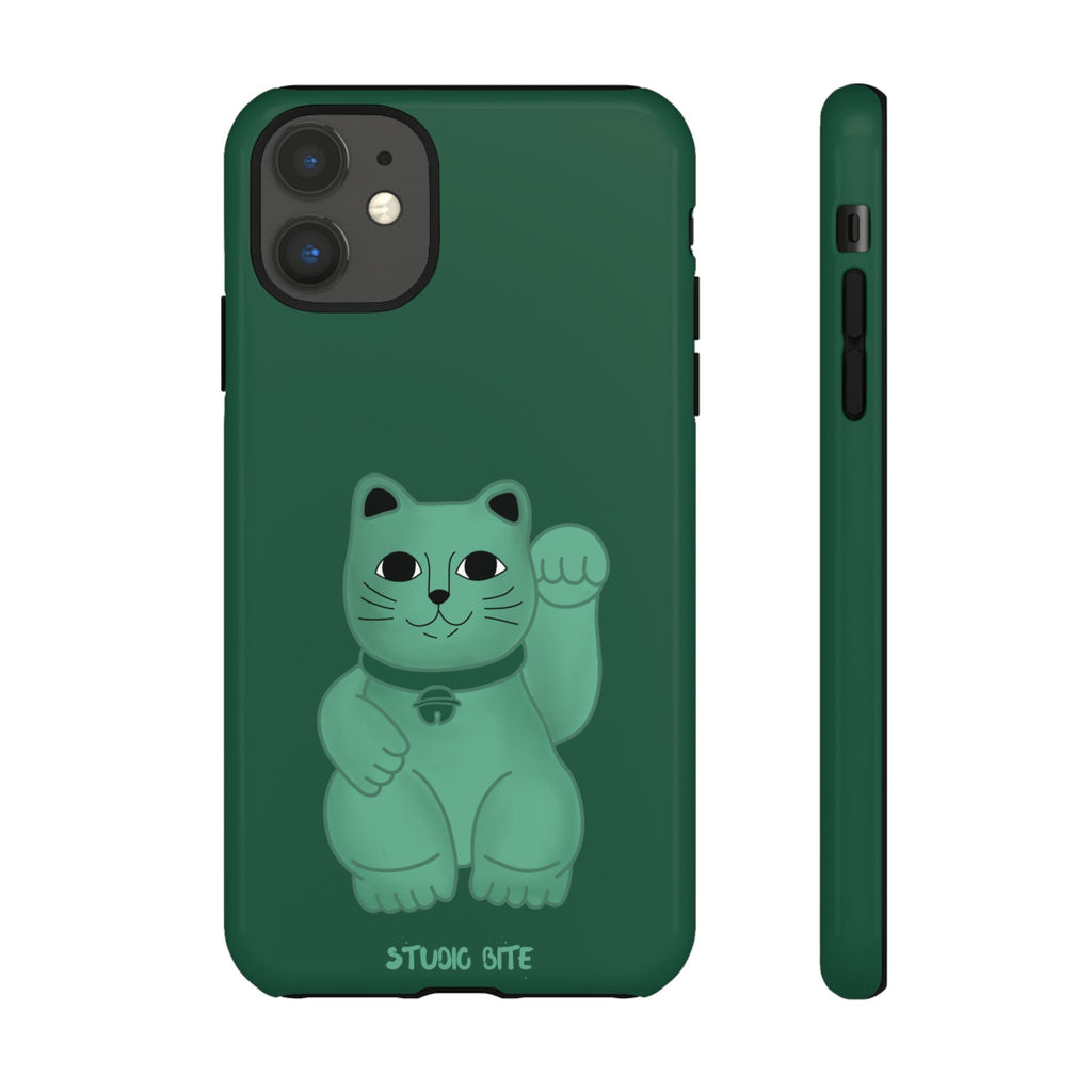 FORTUNE CAT - FOREST GREEN