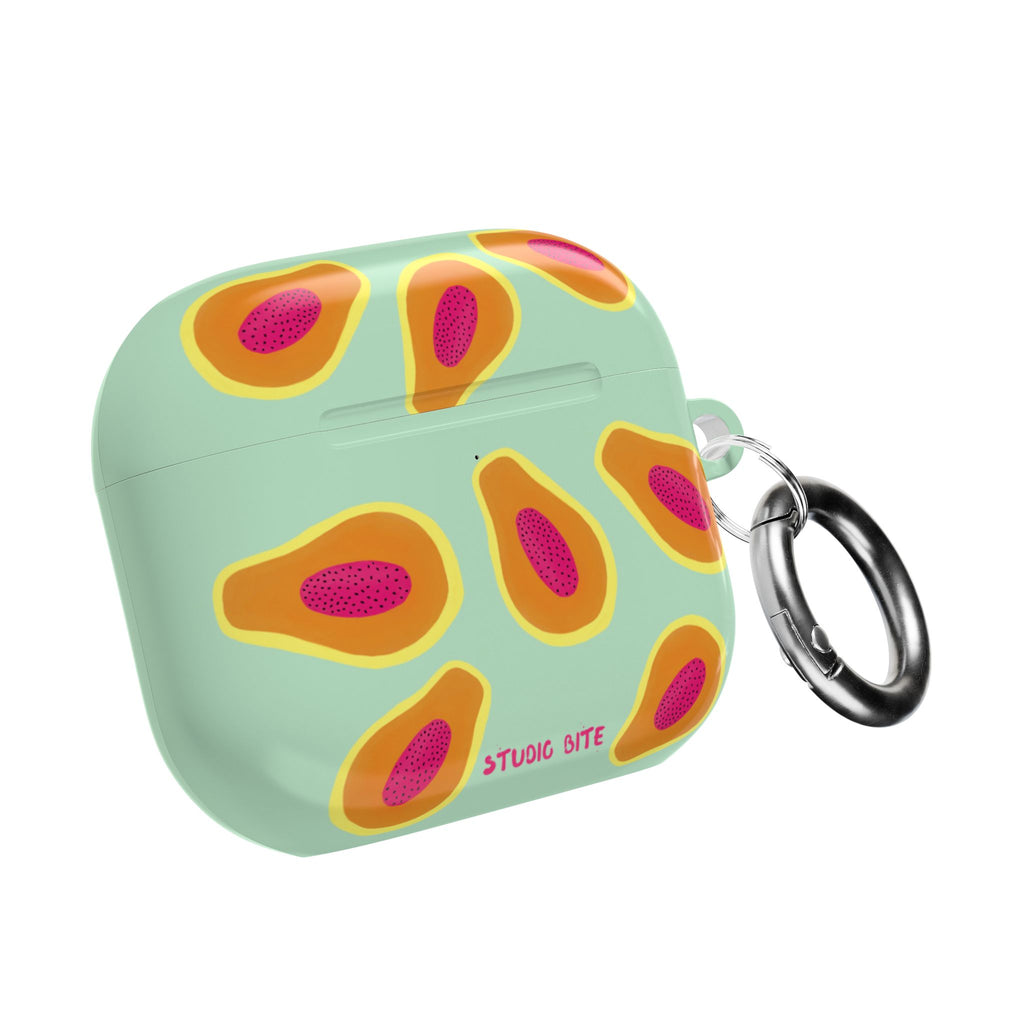 PAPAYA LIGHT GREEN - AIRPODS 4TH GEN CASE