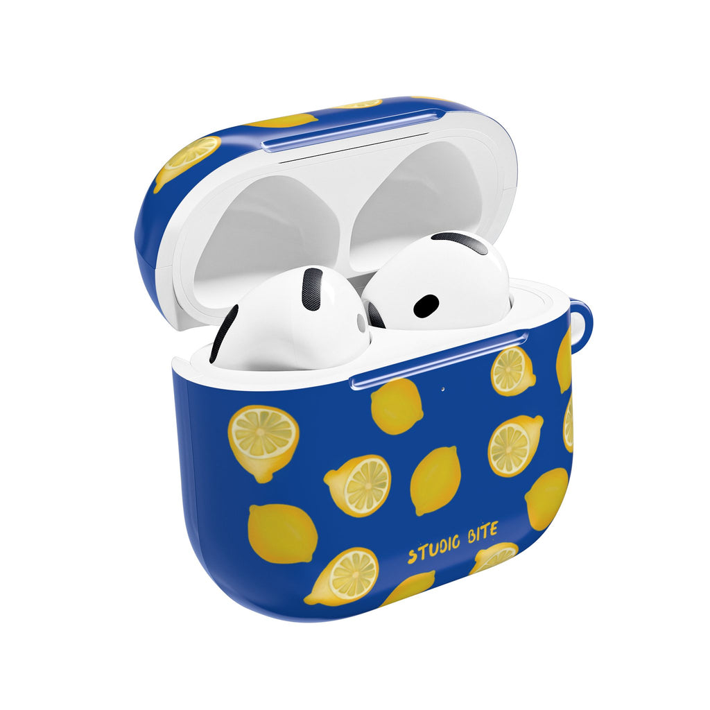 LEMON - ROYAL BLUE - AIRPODS CASE