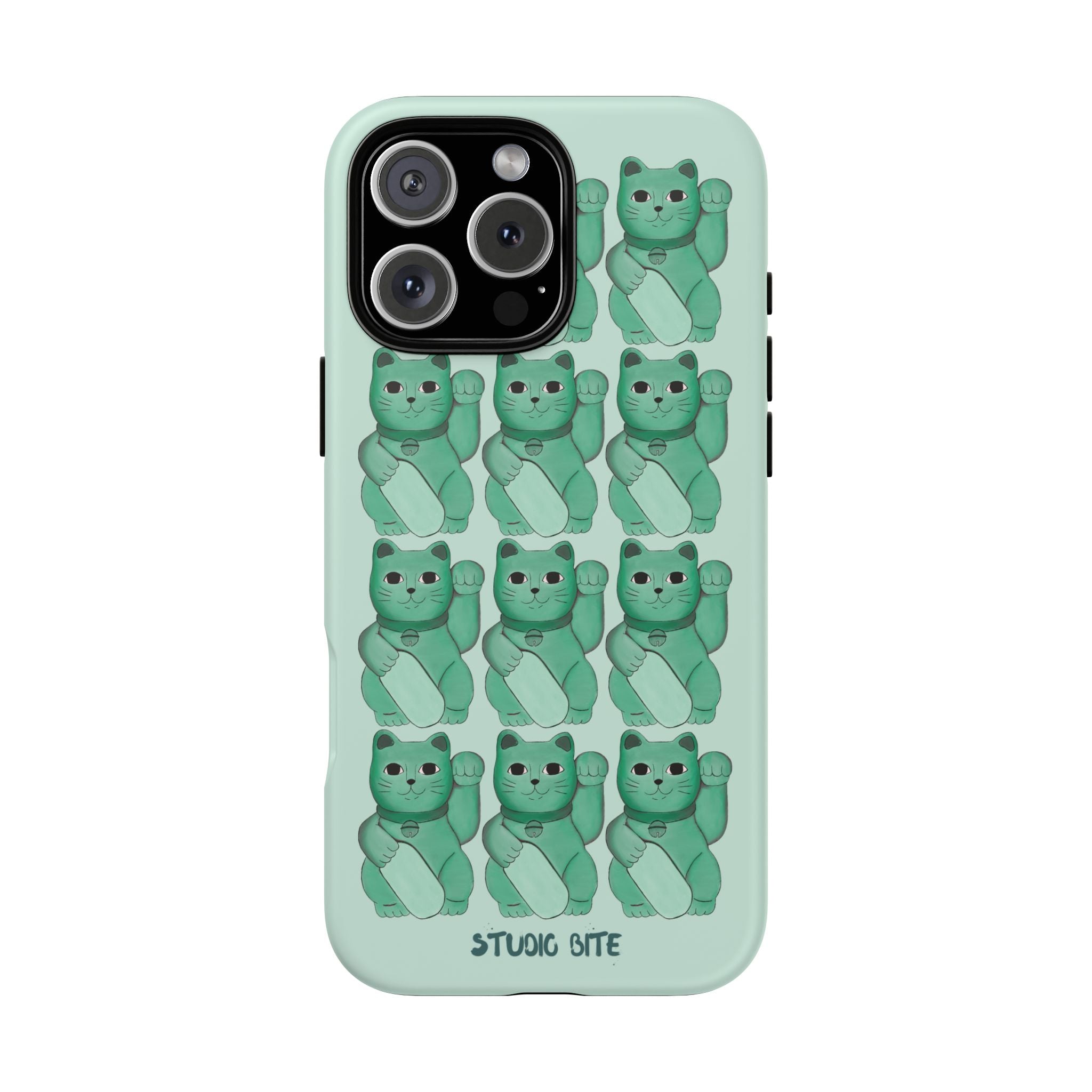 LUCKY CAT - GREEN
