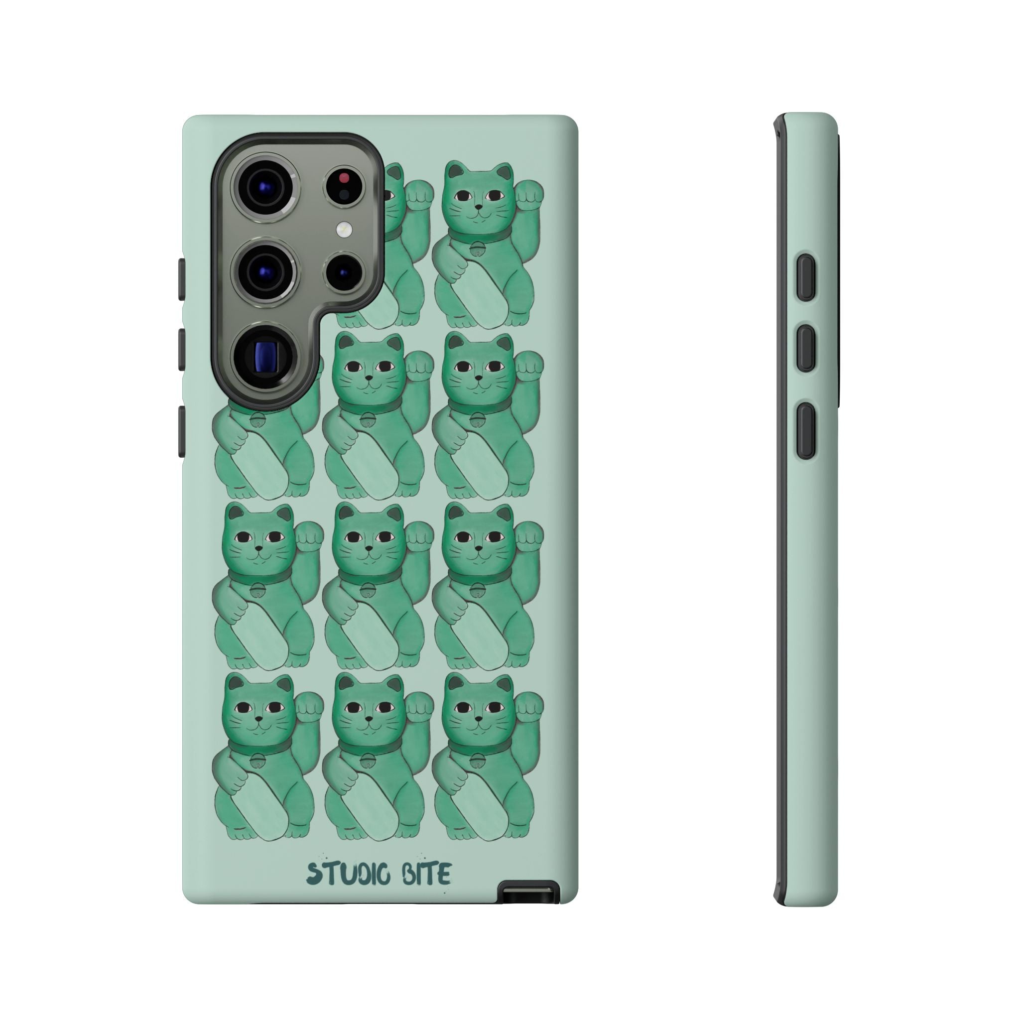 LUCKY CAT - GREEN