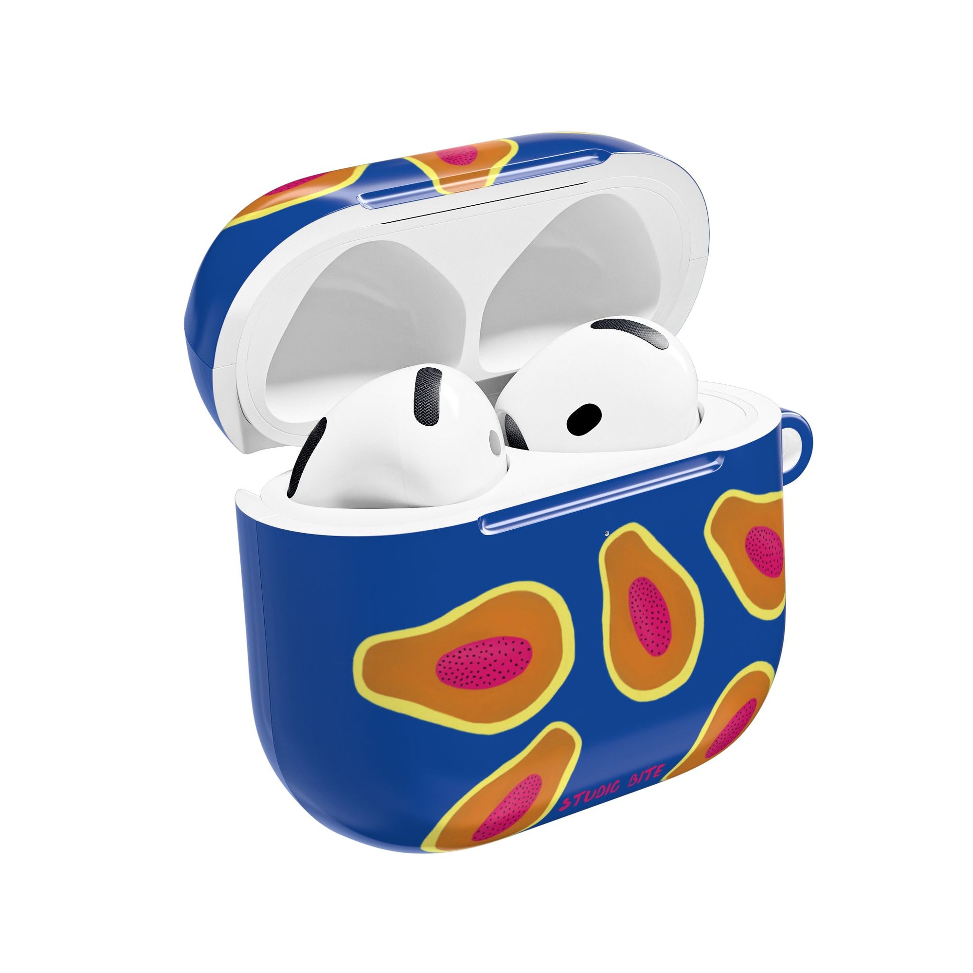 PAPAYA BLUE - AIRPODS 4TH GEN CASE