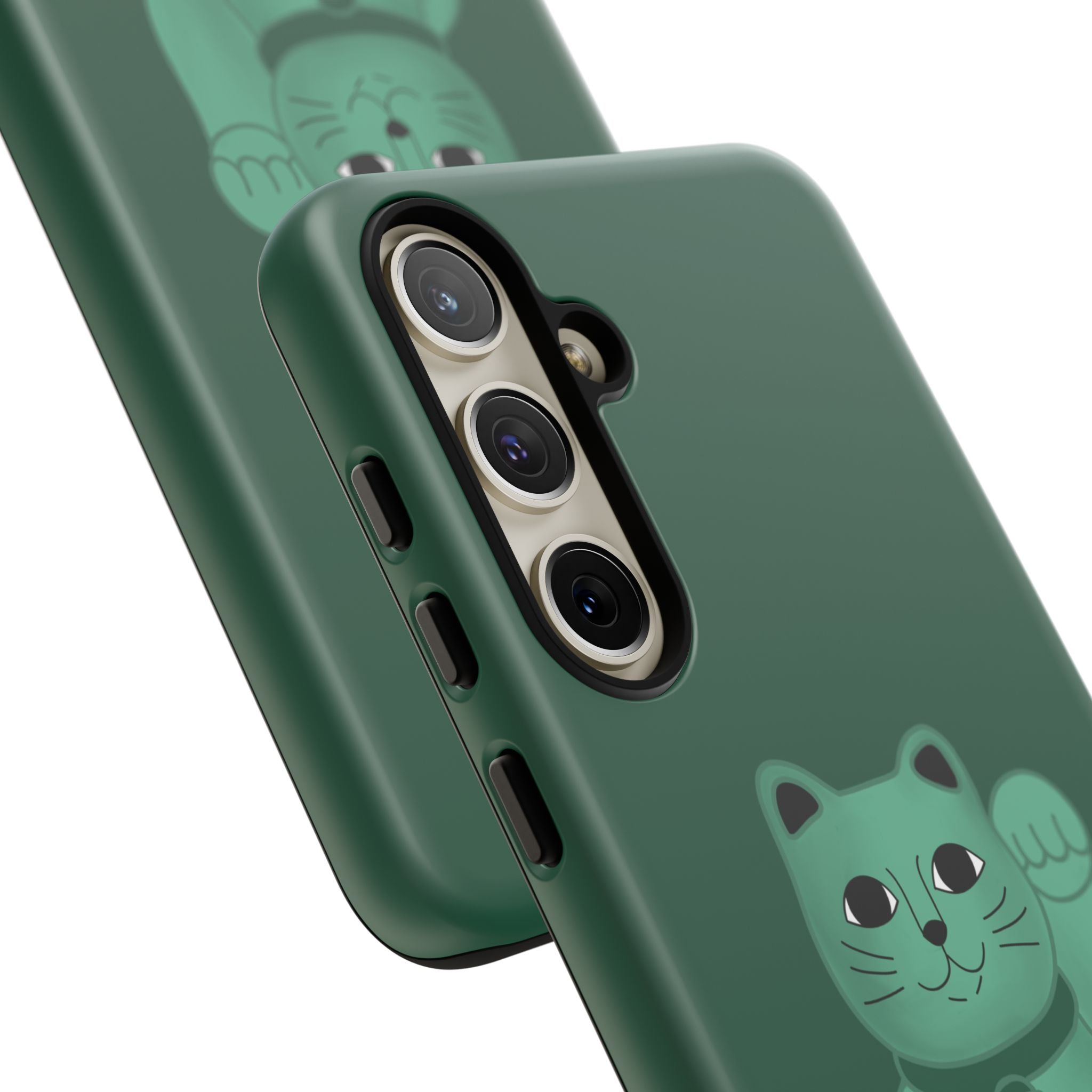 FORTUNE CAT - FOREST GREEN