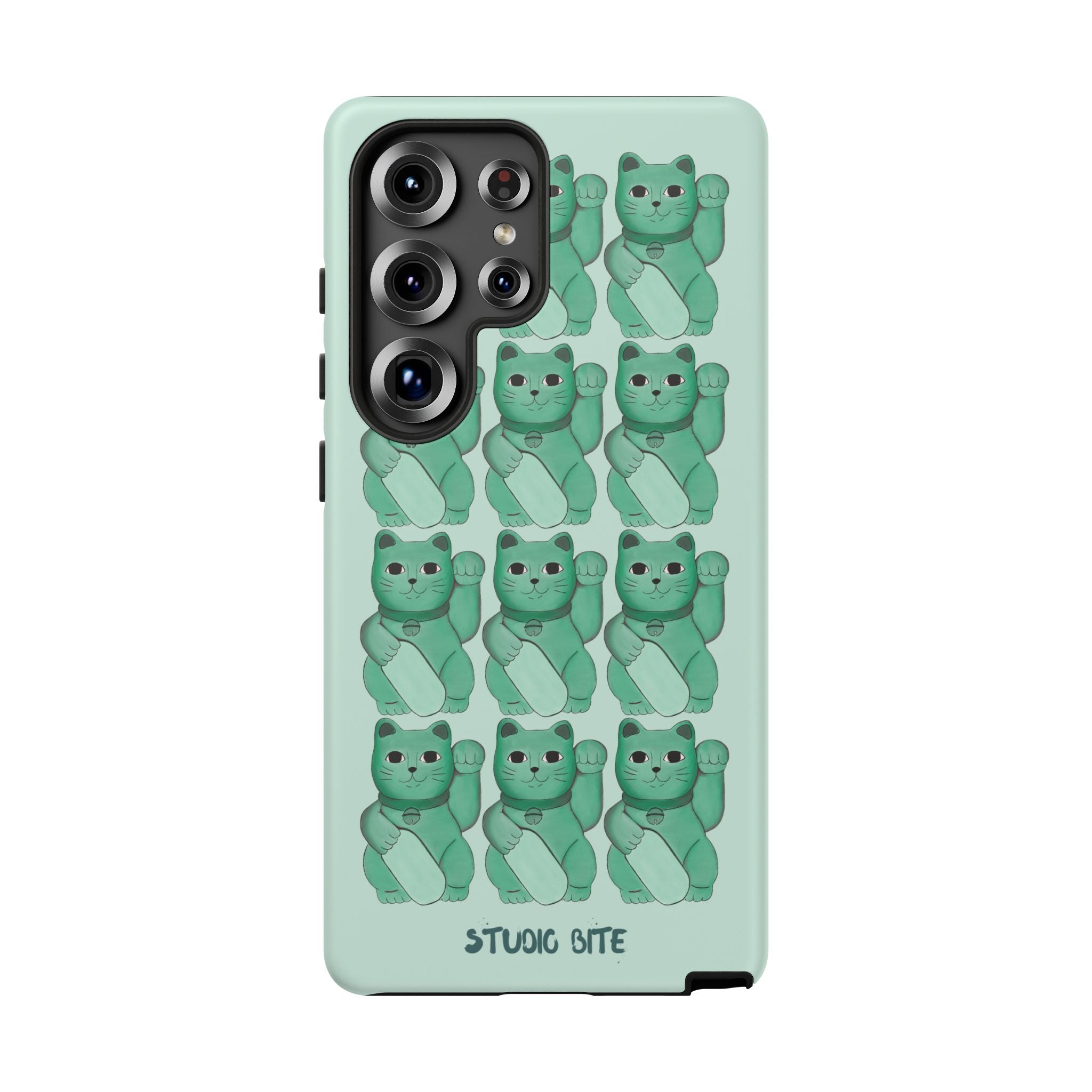 LUCKY CAT - GREEN