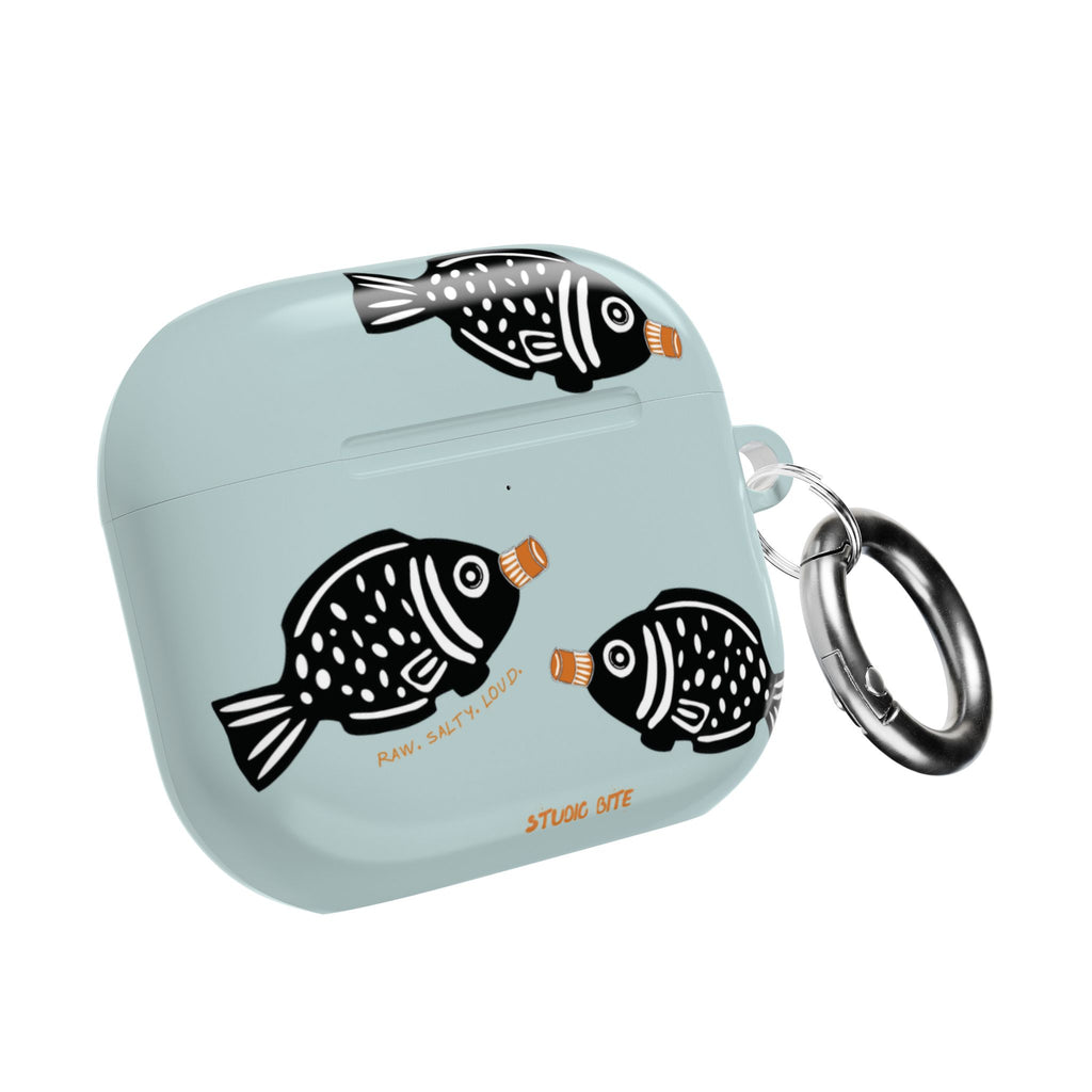 SOY SAUCE FISH - LIGHT BLUE - AIRPODS 4TH GEN CASE