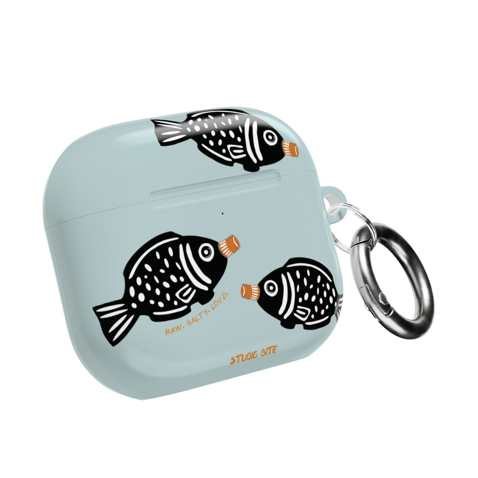 SOY SAUCE FISH - LIGHT BLUE - AIRPODS 4TH GEN CASE