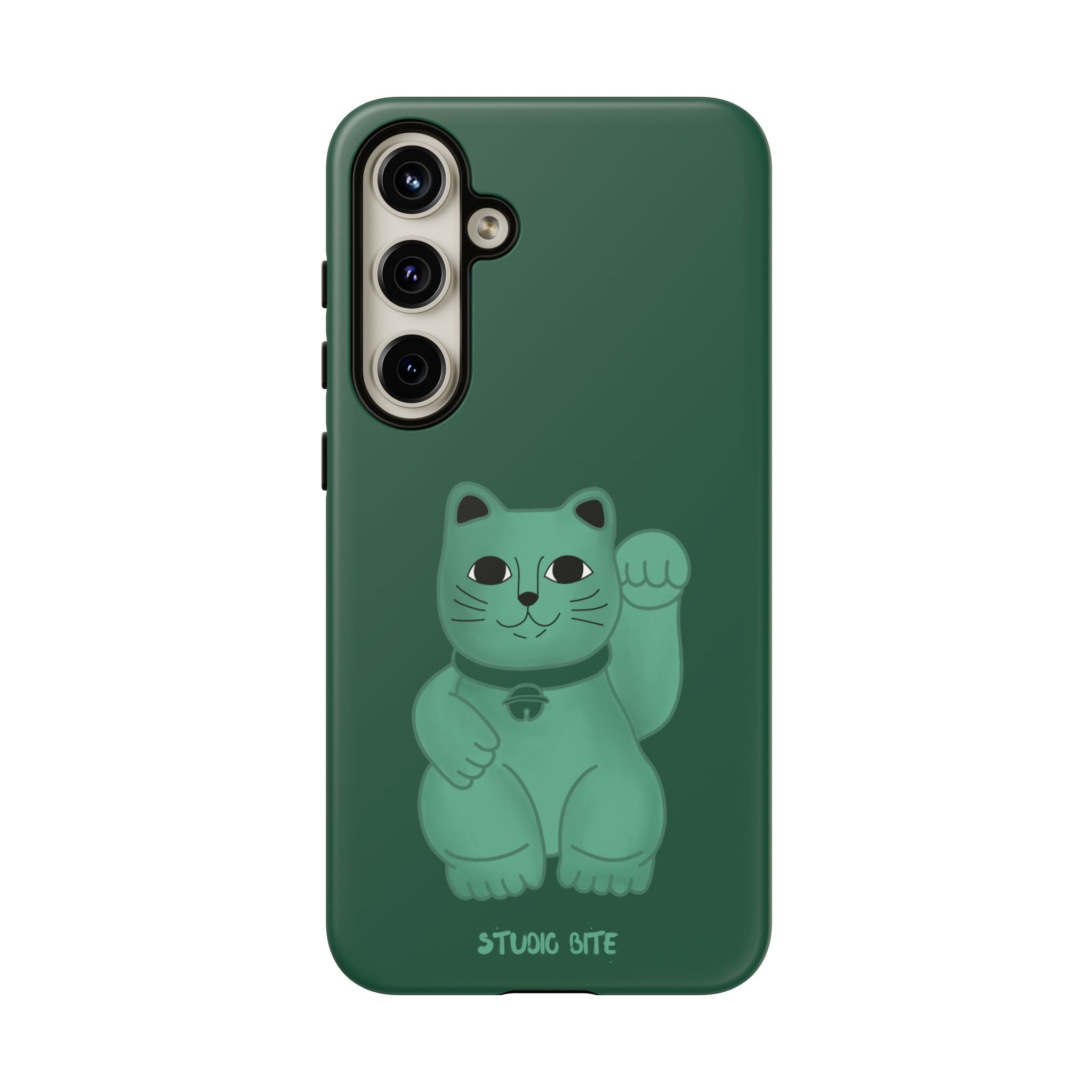 FORTUNE CAT - FOREST GREEN