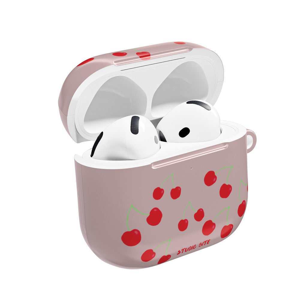 CHERRY ROSÈ - AIRPODS 4TH GEN CASE