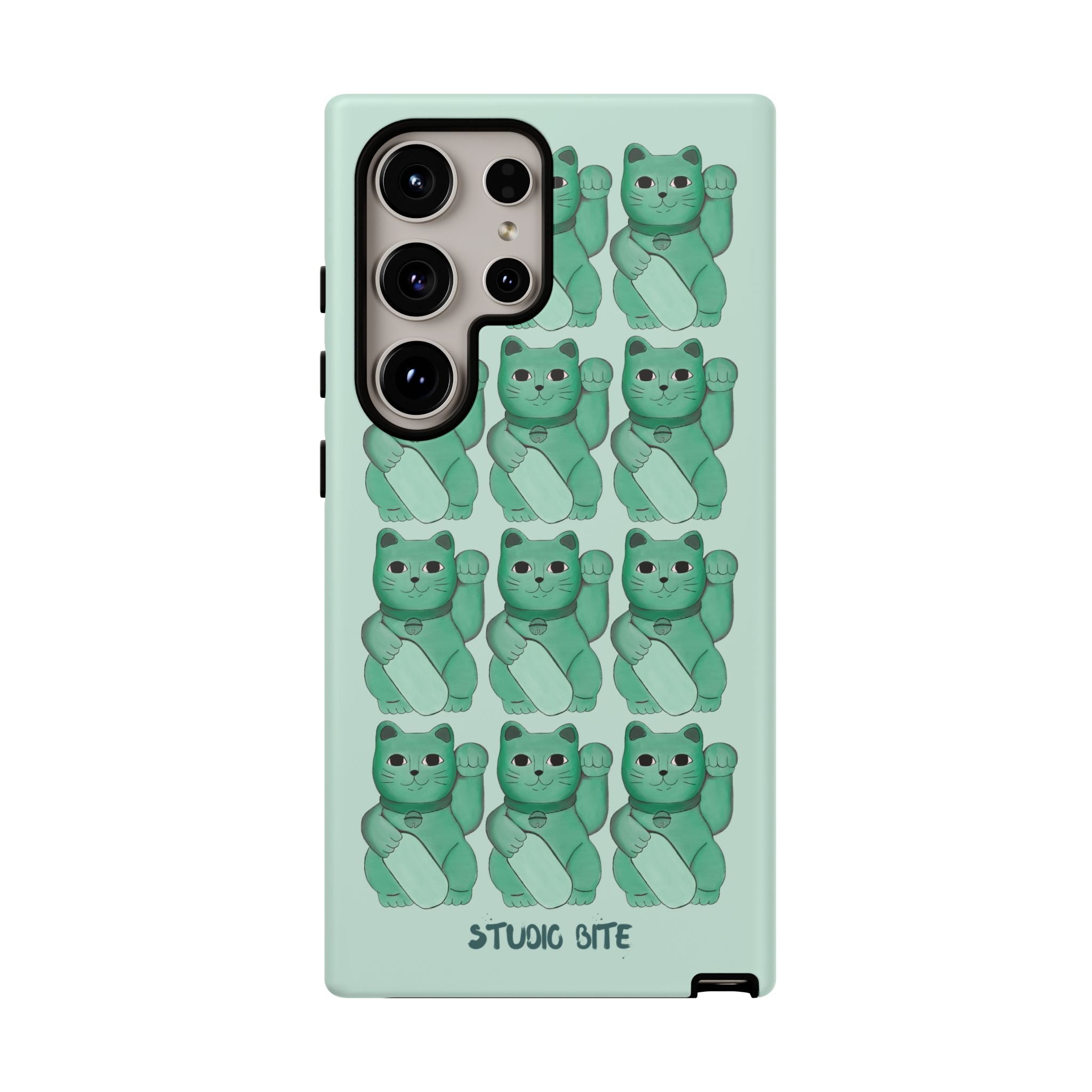 LUCKY CAT - GREEN