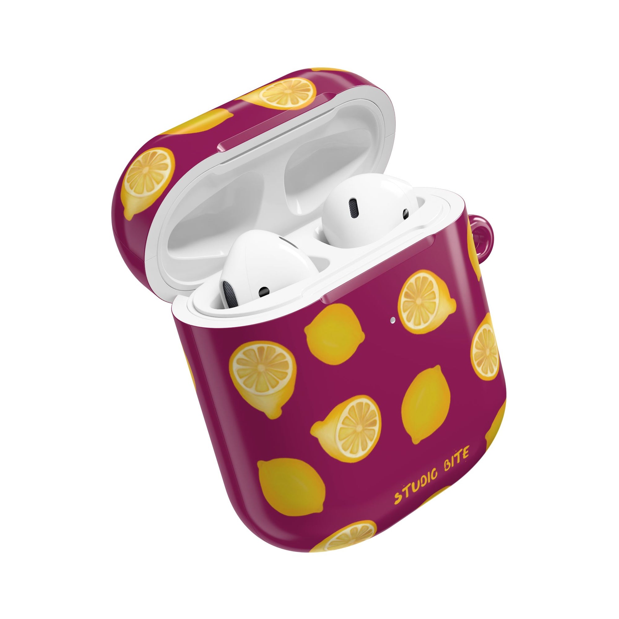 LEMON - BORDEAUX - AIRPODS CASE