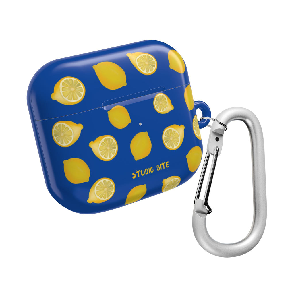 LEMON - ROYAL BLUE - AIRPODS CASE