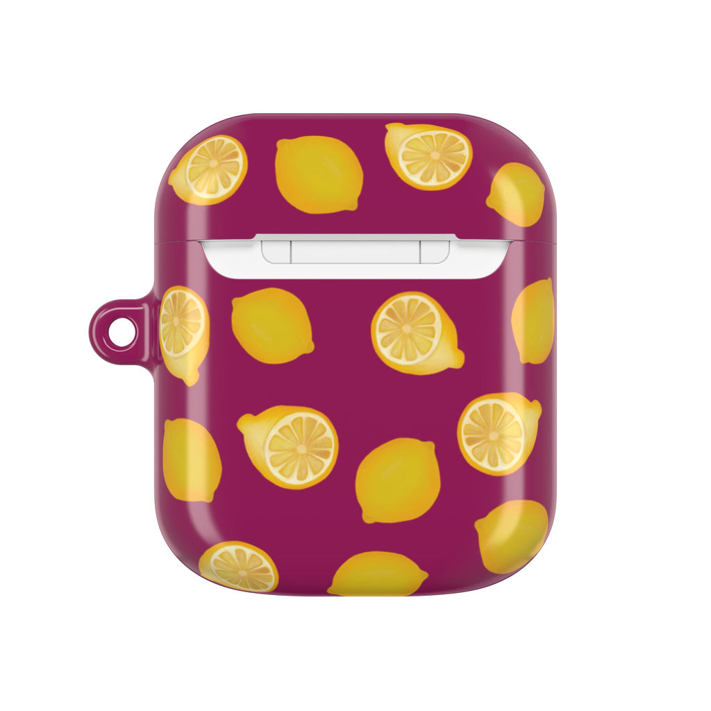 LEMON - BORDEAUX - AIRPODS CASE