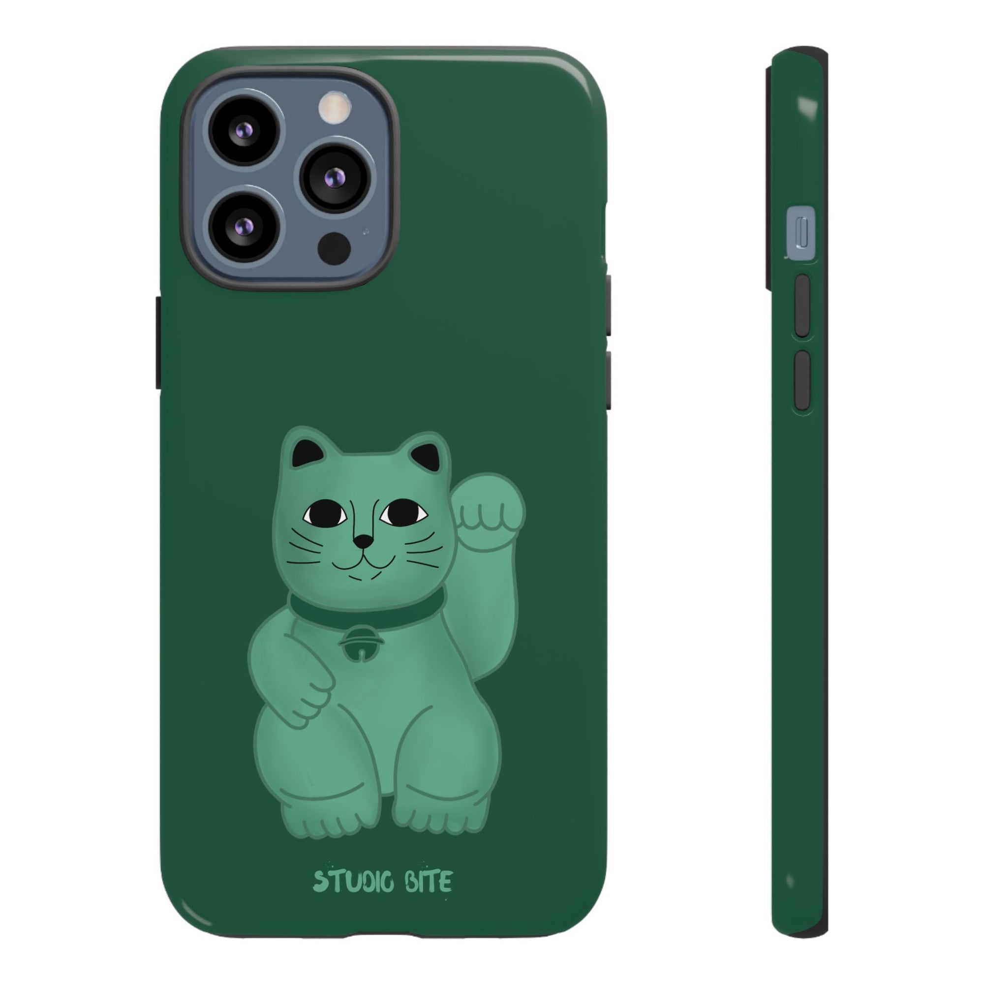 FORTUNE CAT - FOREST GREEN