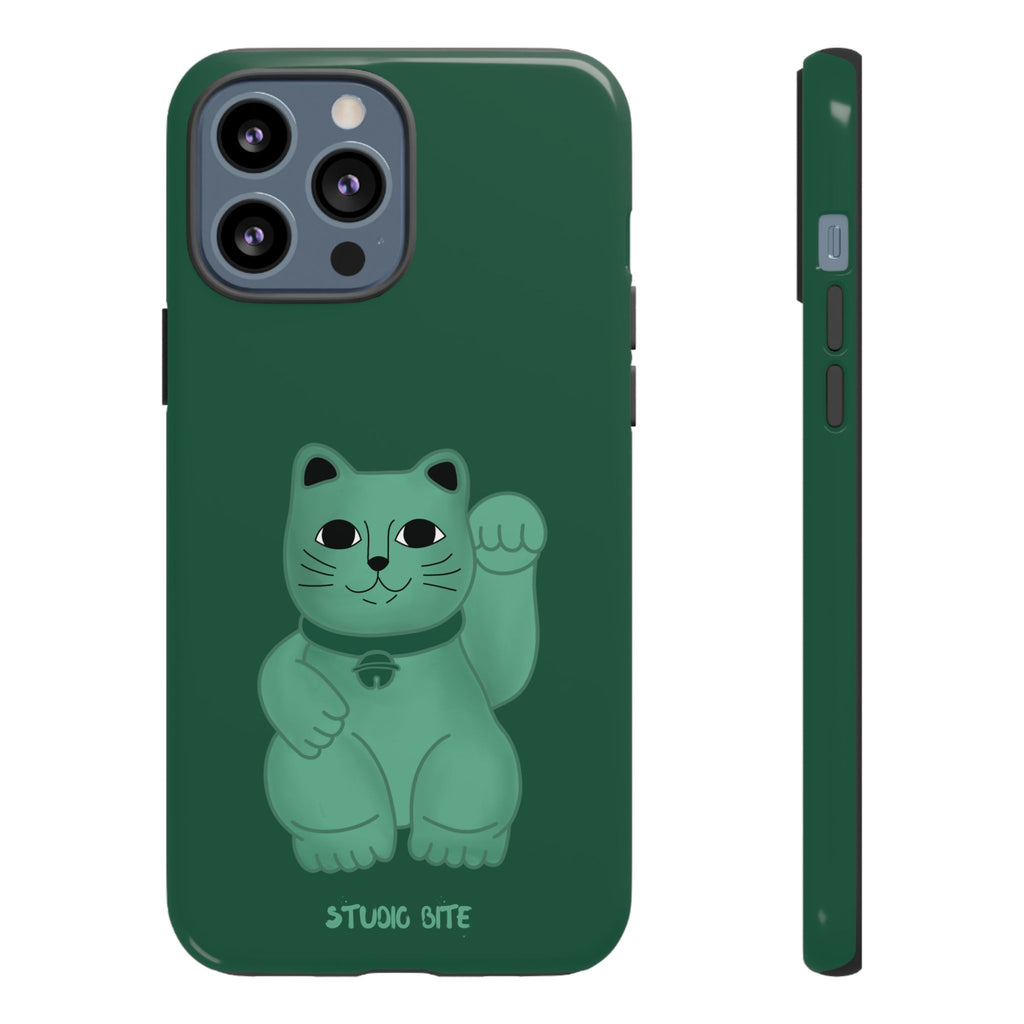 FORTUNE CAT - FOREST GREEN
