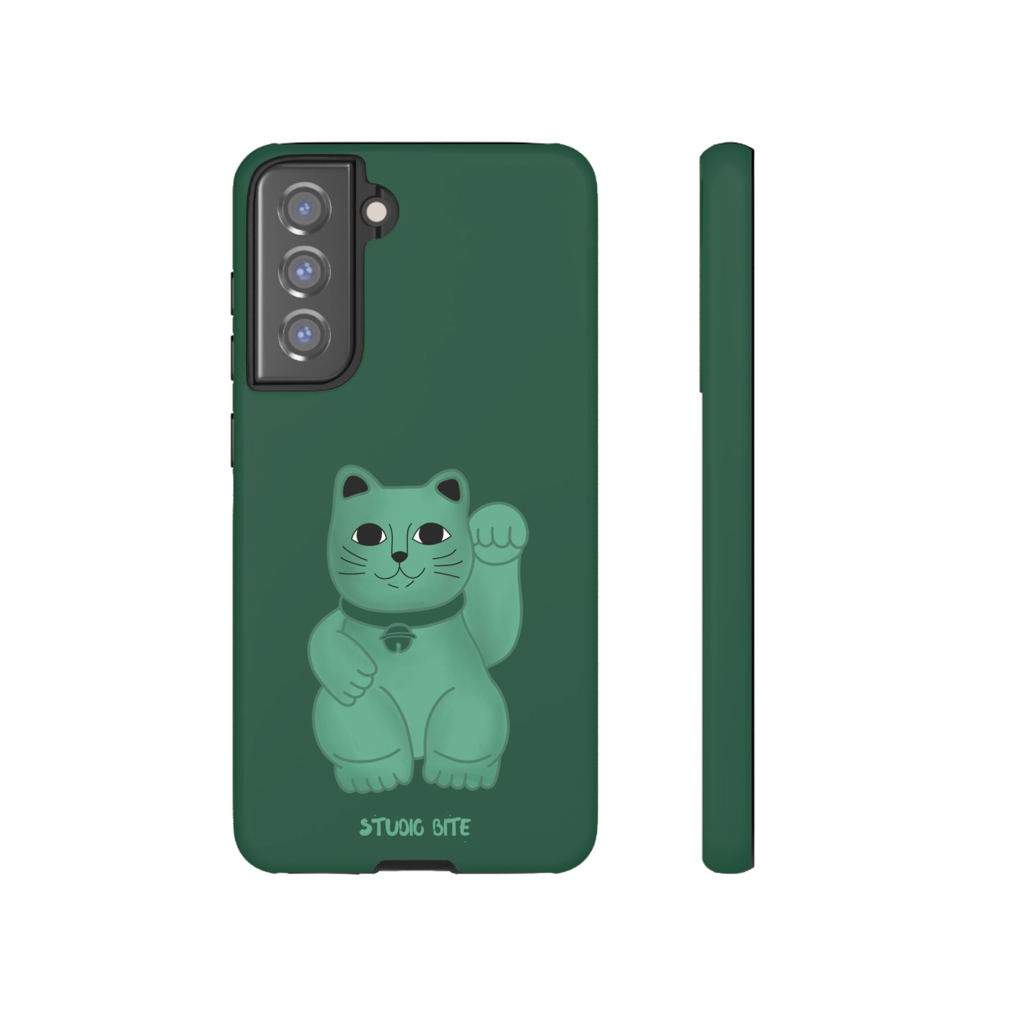 FORTUNE CAT - FOREST GREEN