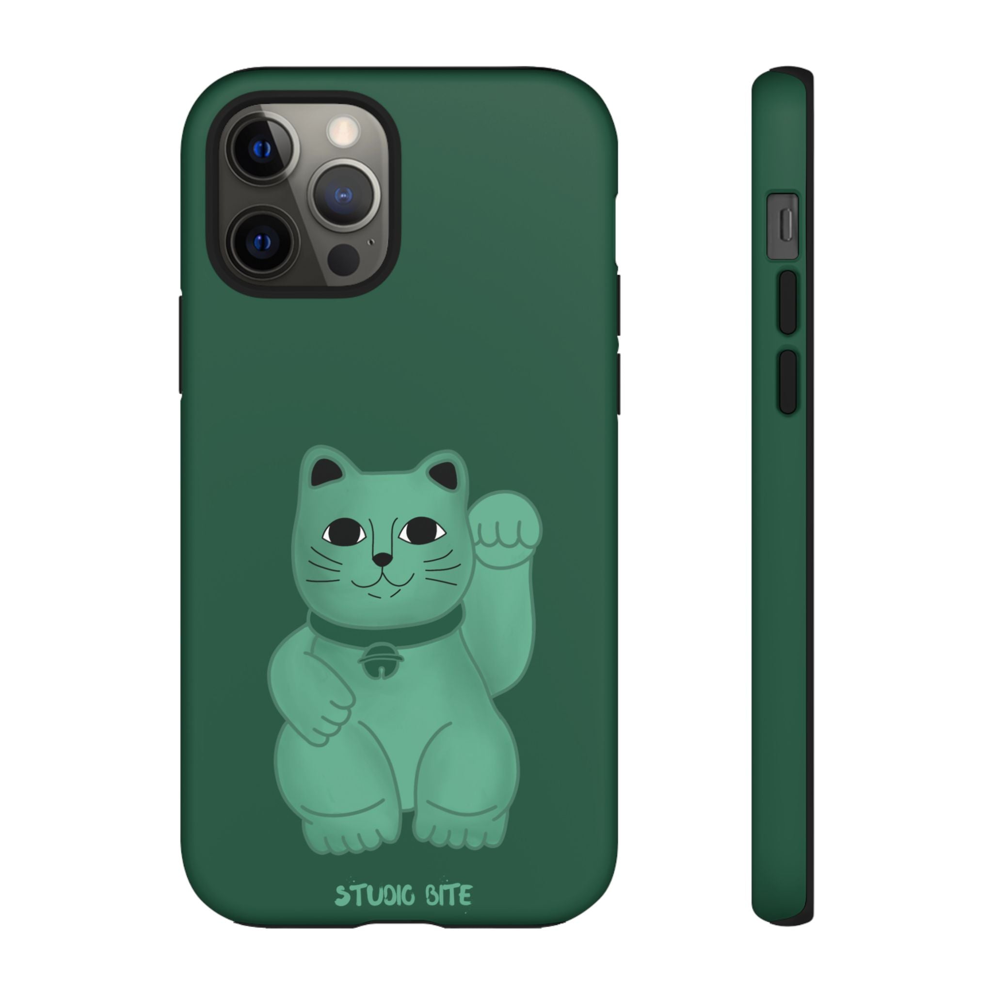 FORTUNE CAT - FOREST GREEN