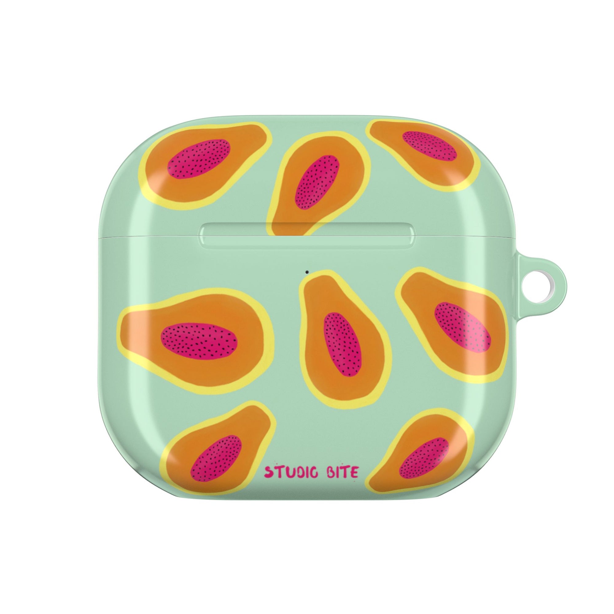 PAPAYA LIGHT GREEN - AIRPODS 4TH GEN CASE