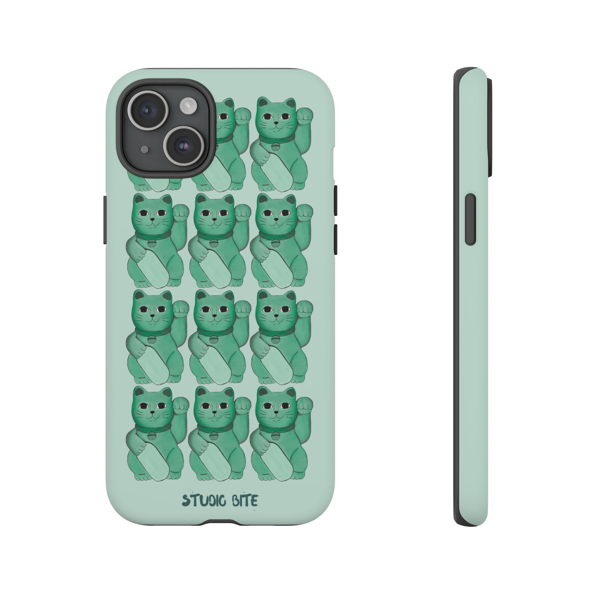LUCKY CAT - GREEN
