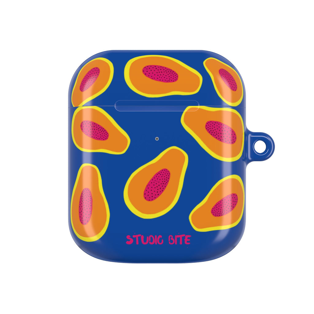 PAPAYA BLUE - AIRPODS 4TH GEN CASE