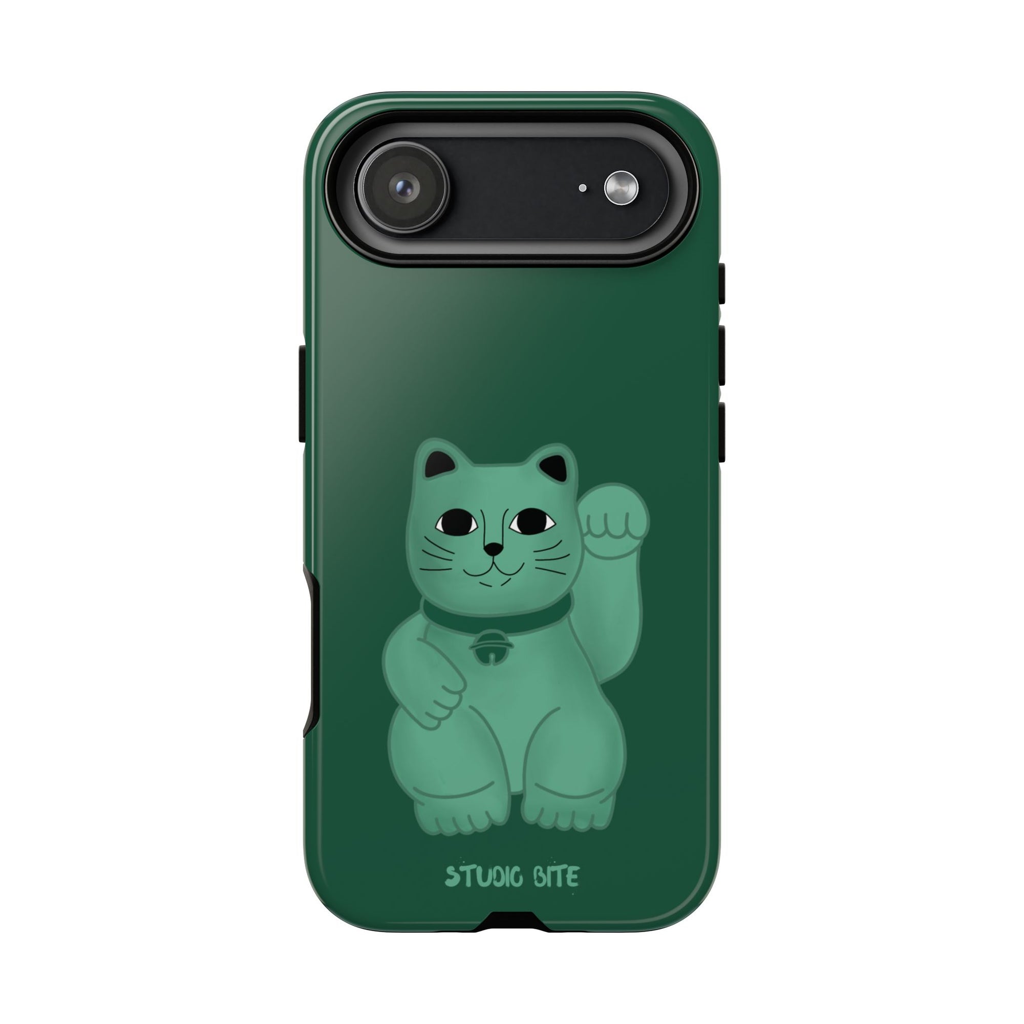 FORTUNE CAT - FOREST GREEN