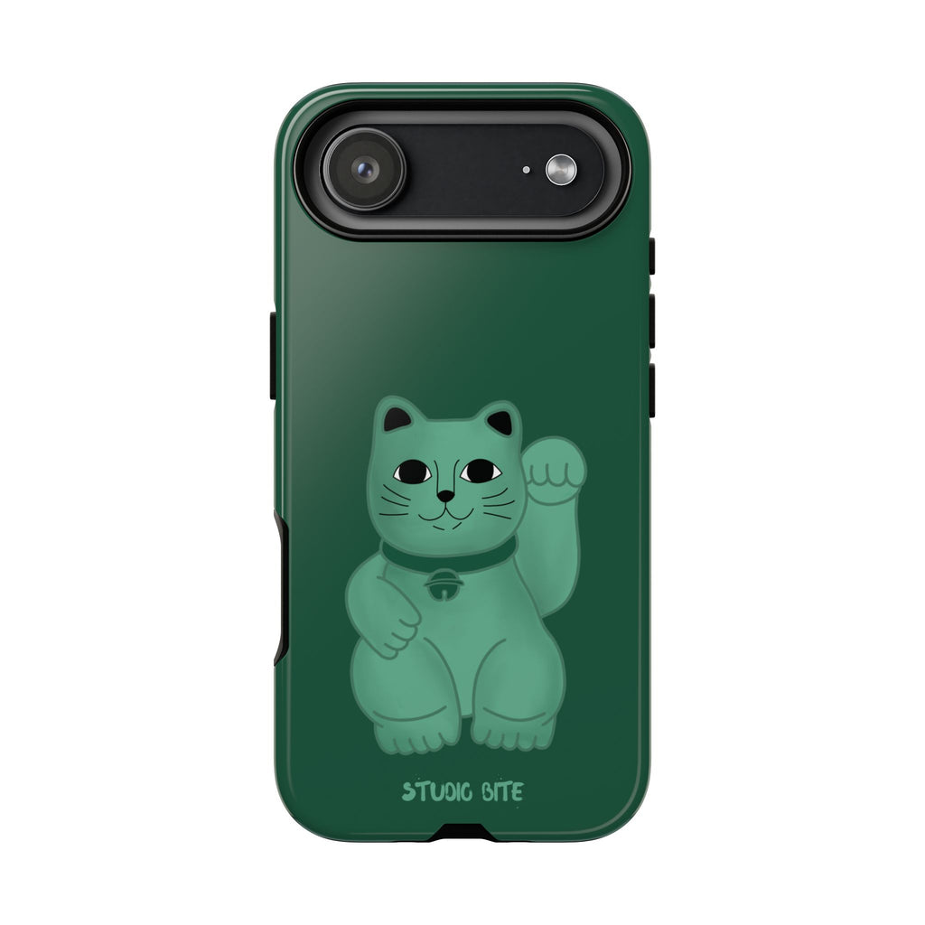 FORTUNE CAT - FOREST GREEN
