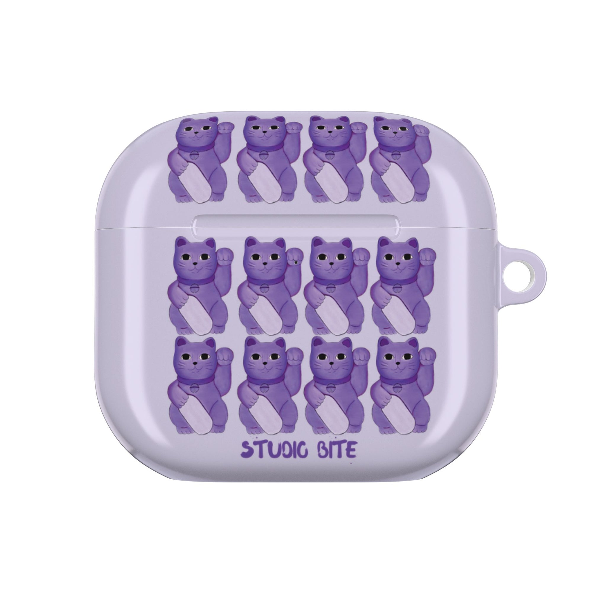 LUCKY CAT - PURPLE - AIRPODS CASE