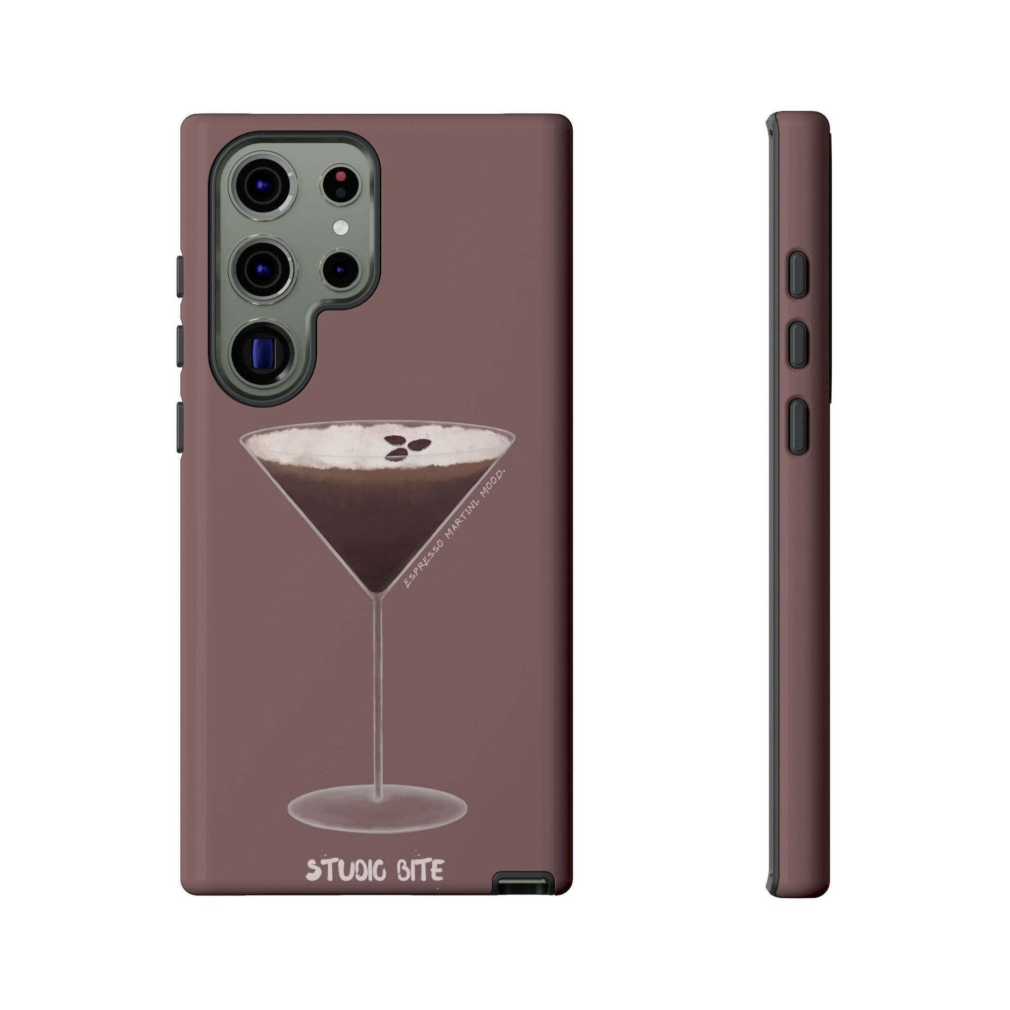 ESPRESSO MARTINI. MOOD - ROSY BROWN