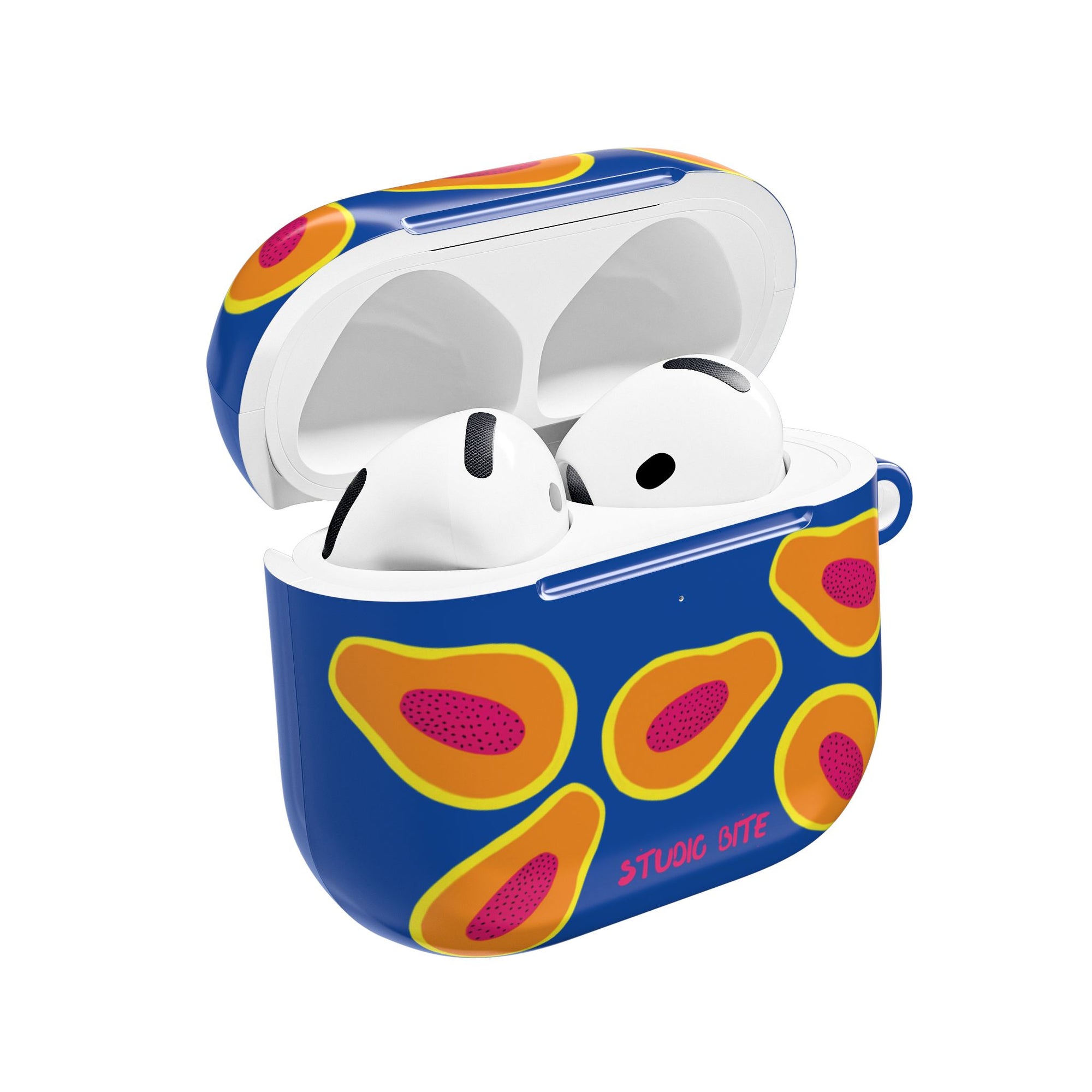 PAPAYA BLUE - AIRPODS 4TH GEN CASE