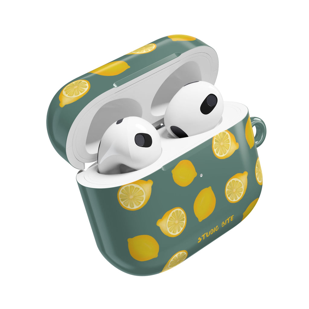 LEMON - GREEN - AIRPODS CASE