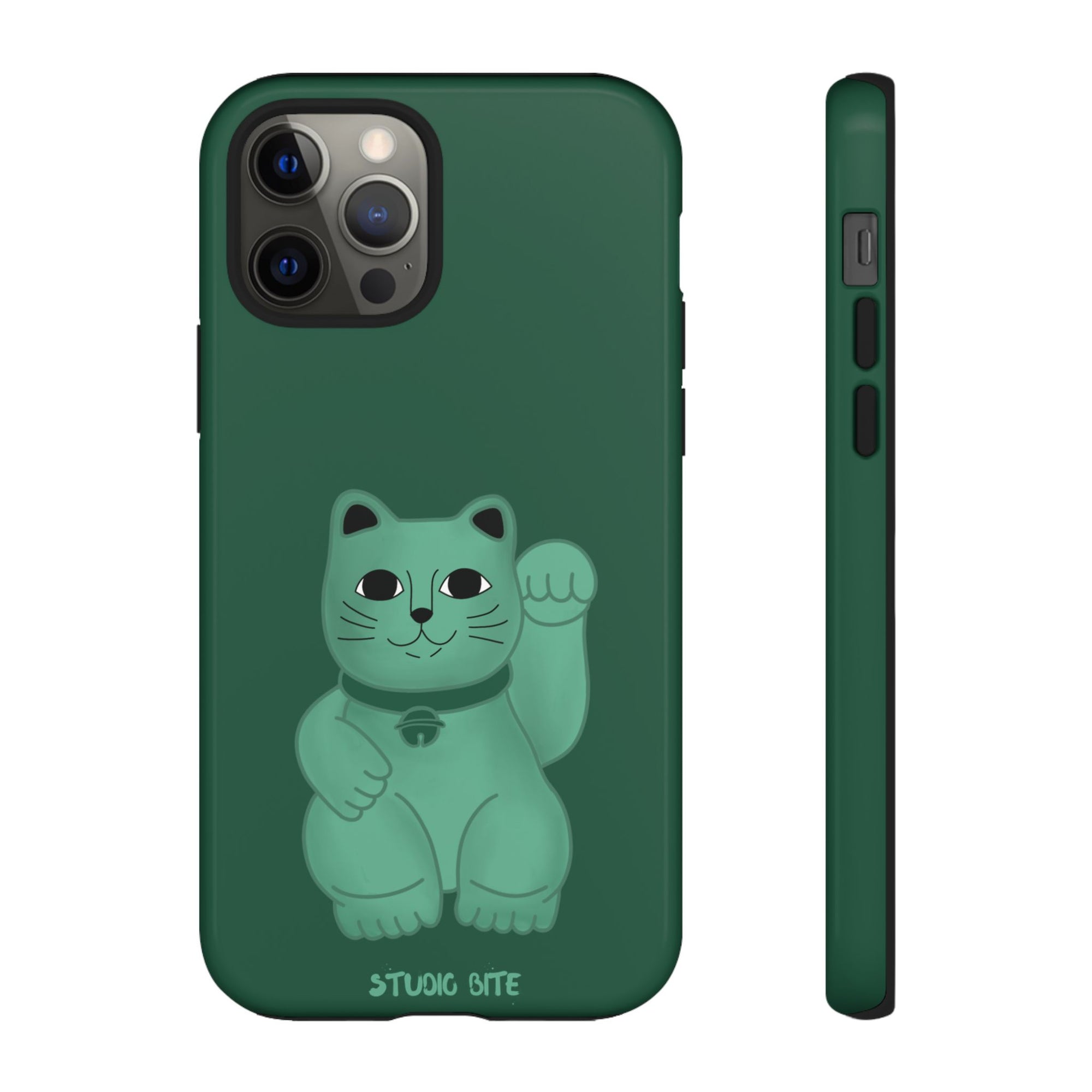 FORTUNE CAT - FOREST GREEN