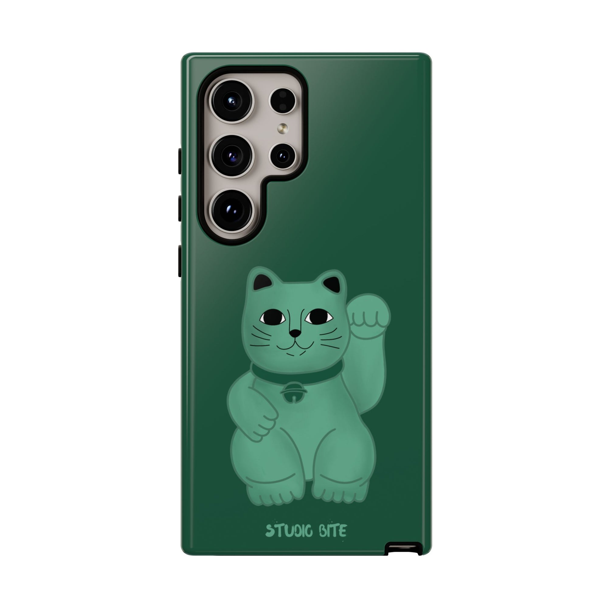 FORTUNE CAT - FOREST GREEN
