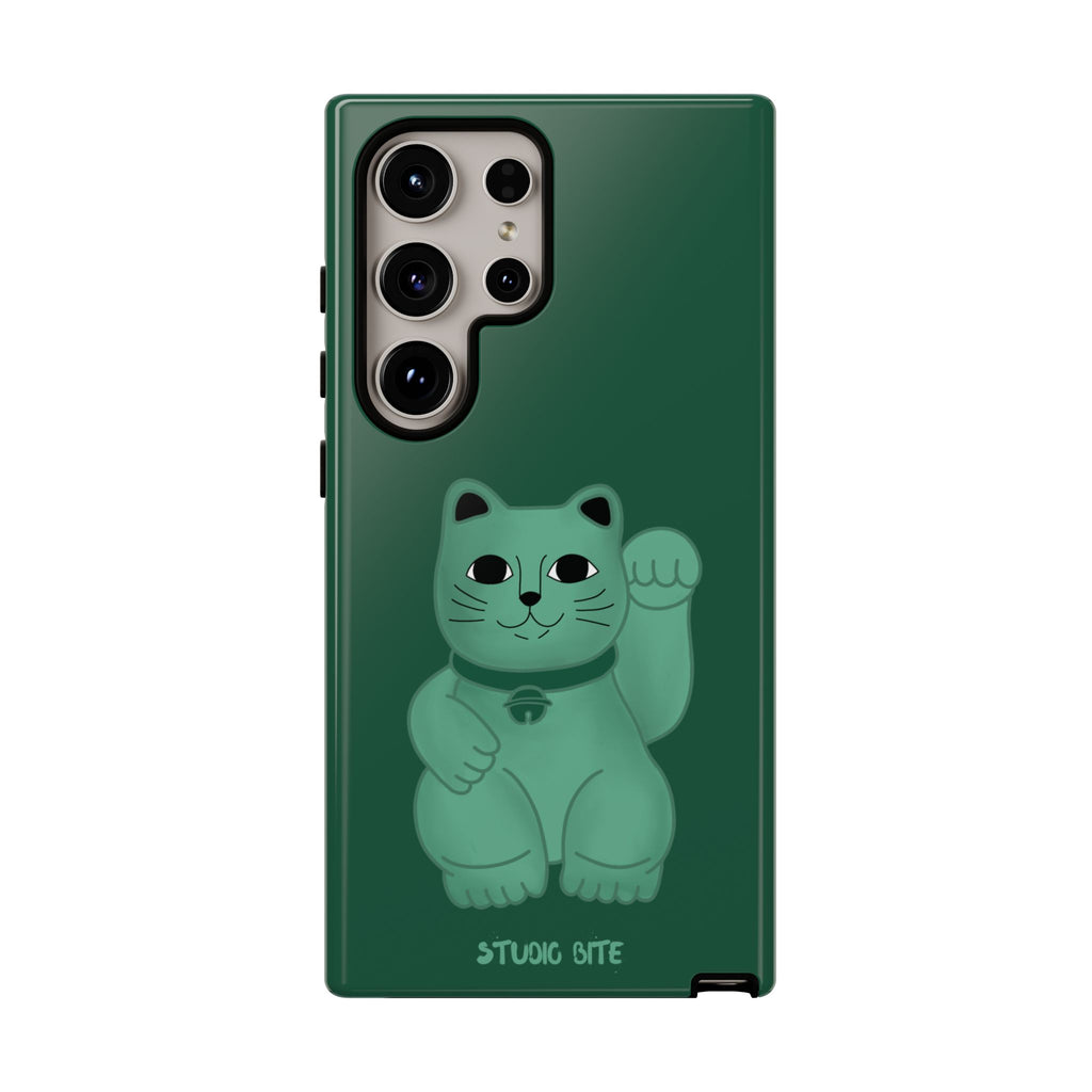 FORTUNE CAT - FOREST GREEN