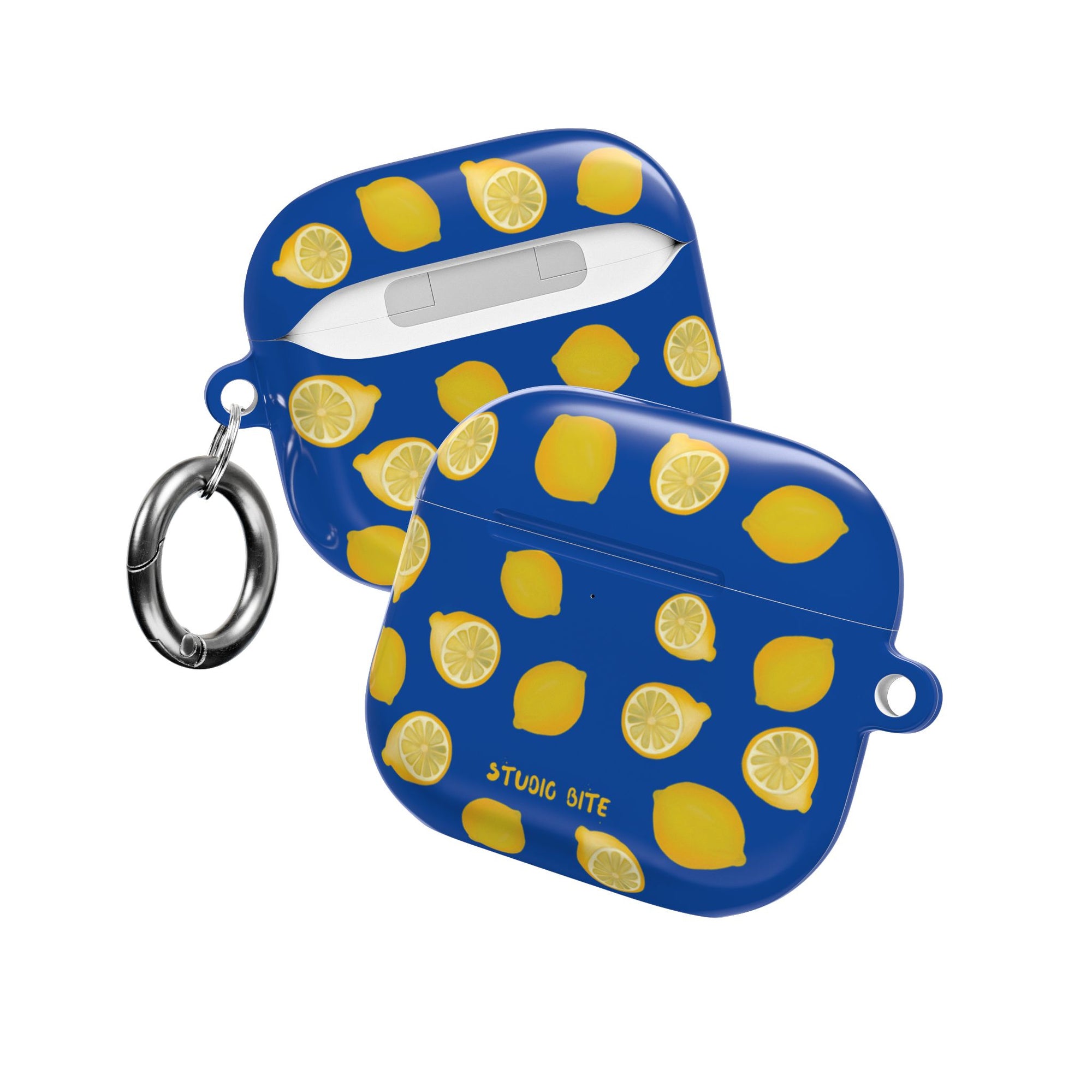 LEMON - ROYAL BLUE - AIRPODS CASE
