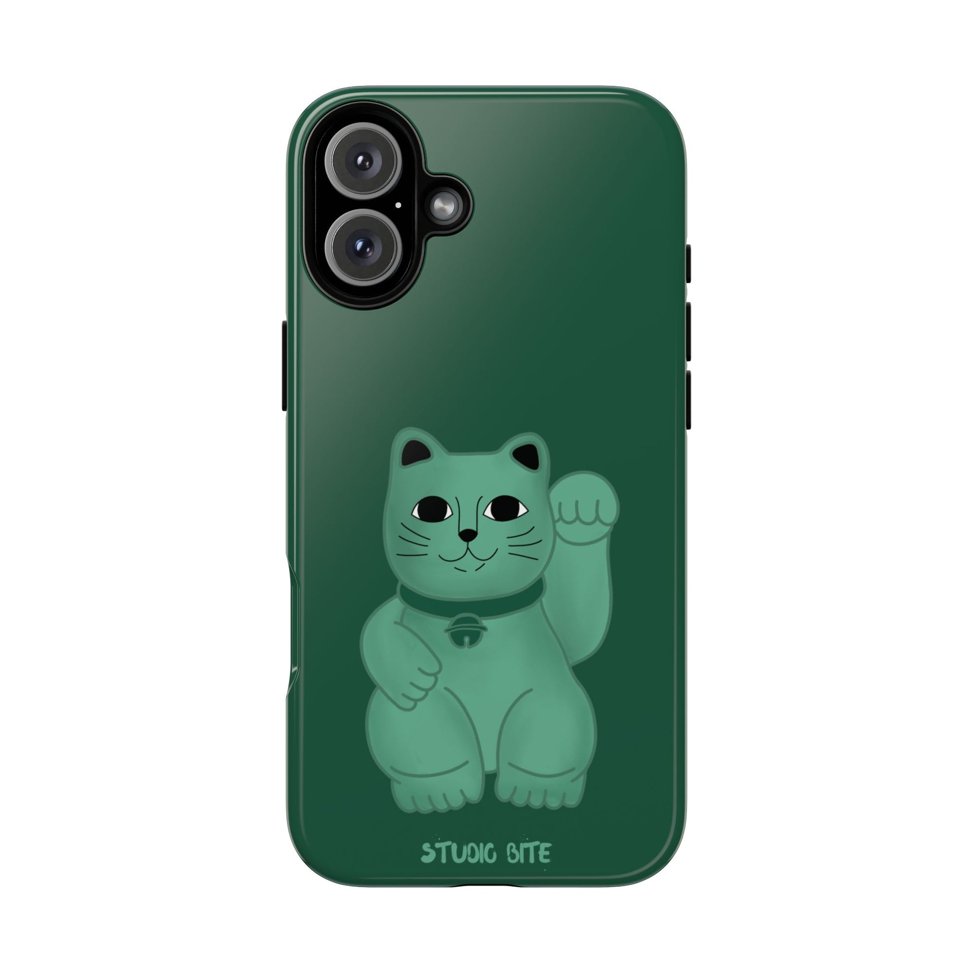 FORTUNE CAT - FOREST GREEN