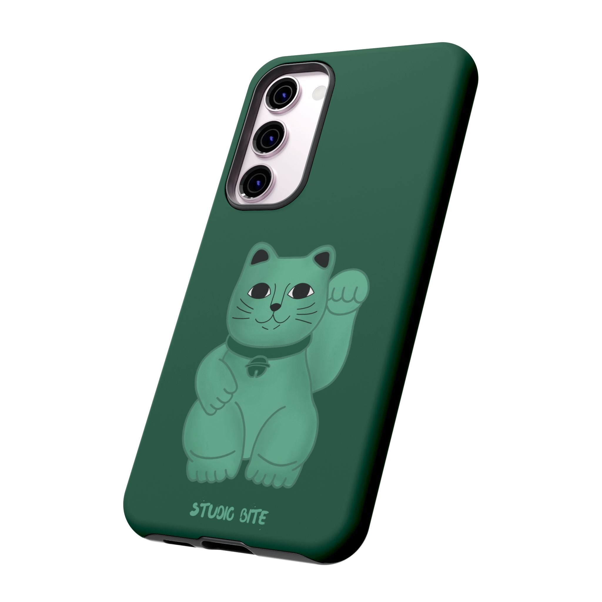 FORTUNE CAT - FOREST GREEN