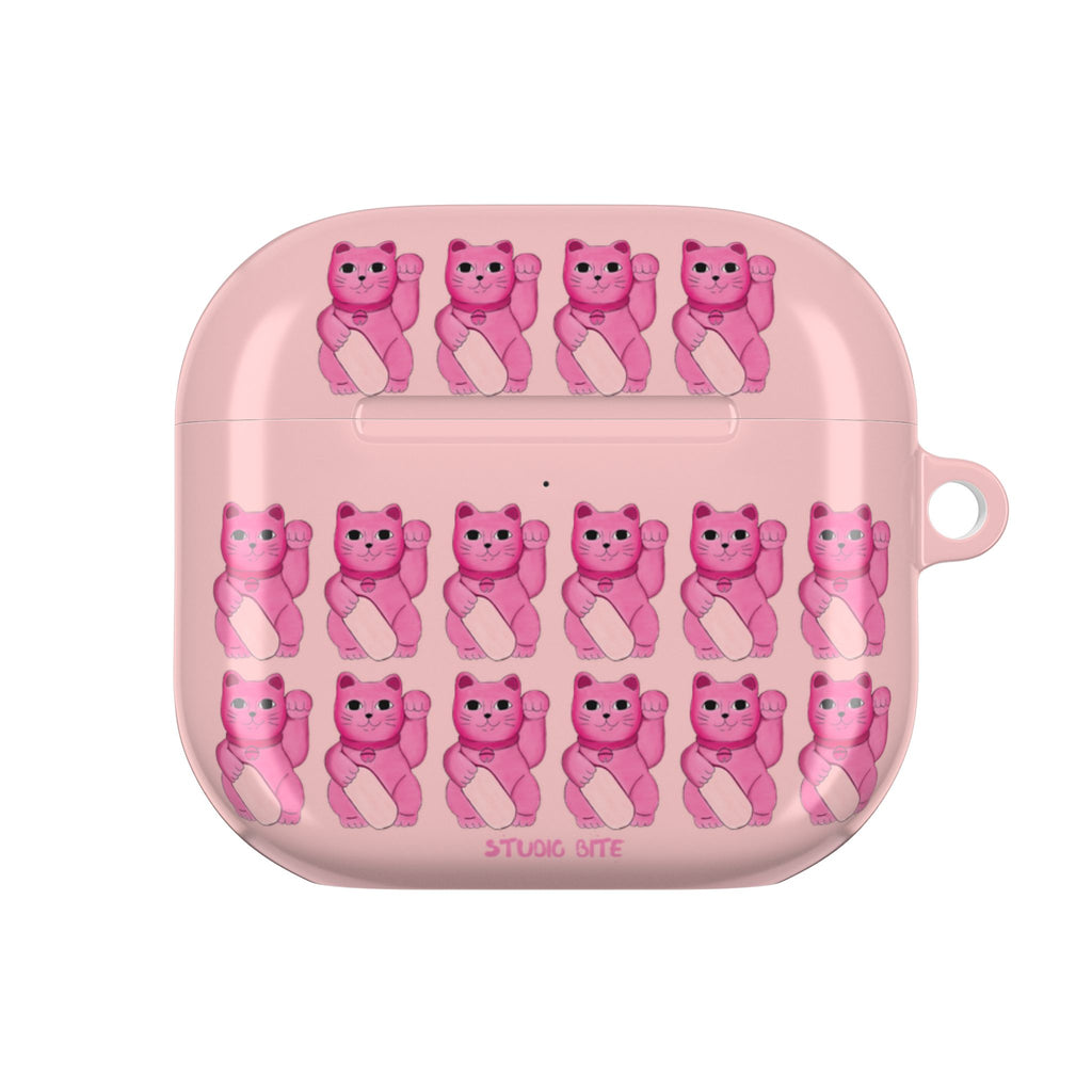 LUCKY CAT - ROSÈ - AIRPODS 4TH GEN CASE