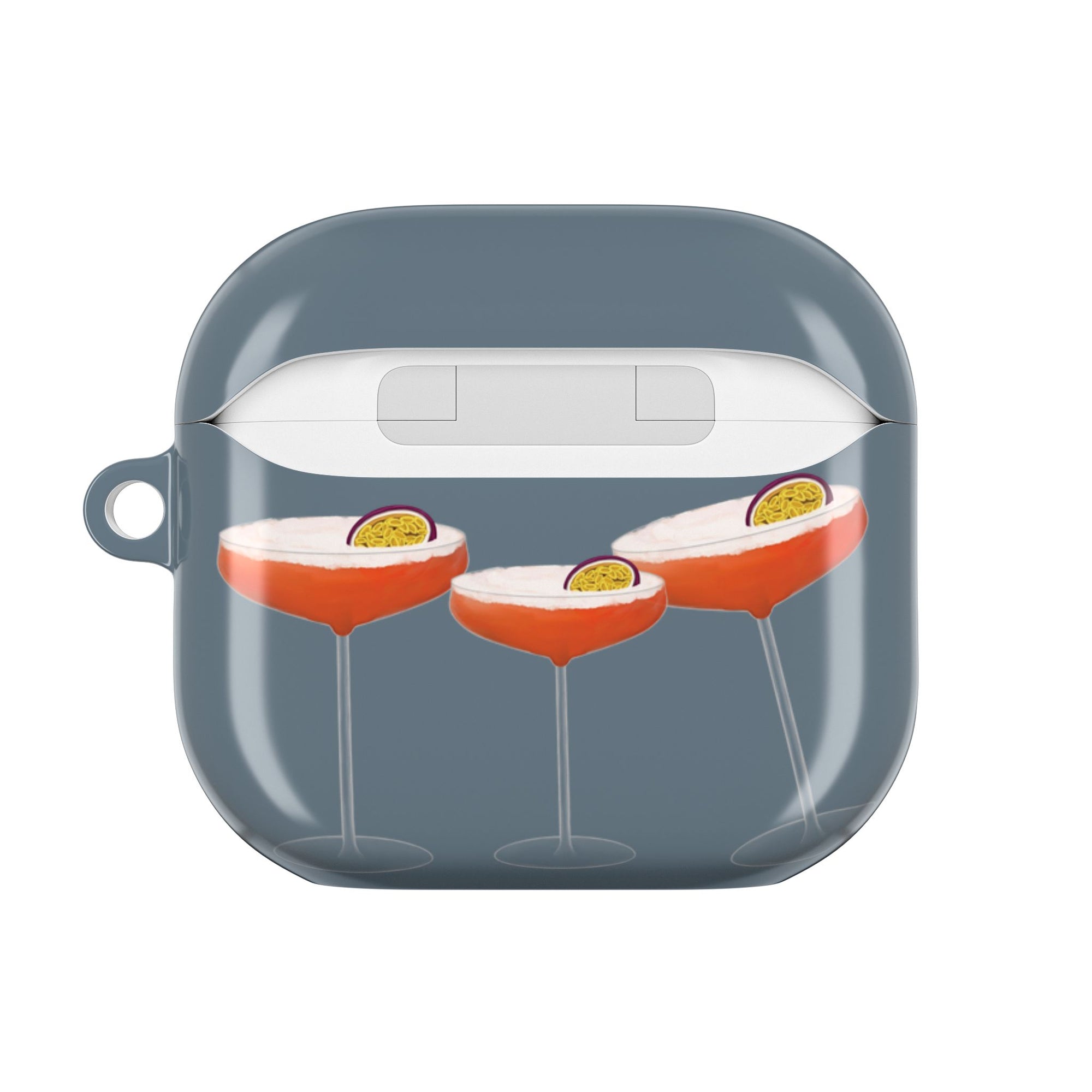 PORNSTAR MARTINI - GREY BLUE - AIRPODS 4TH GEN CASE