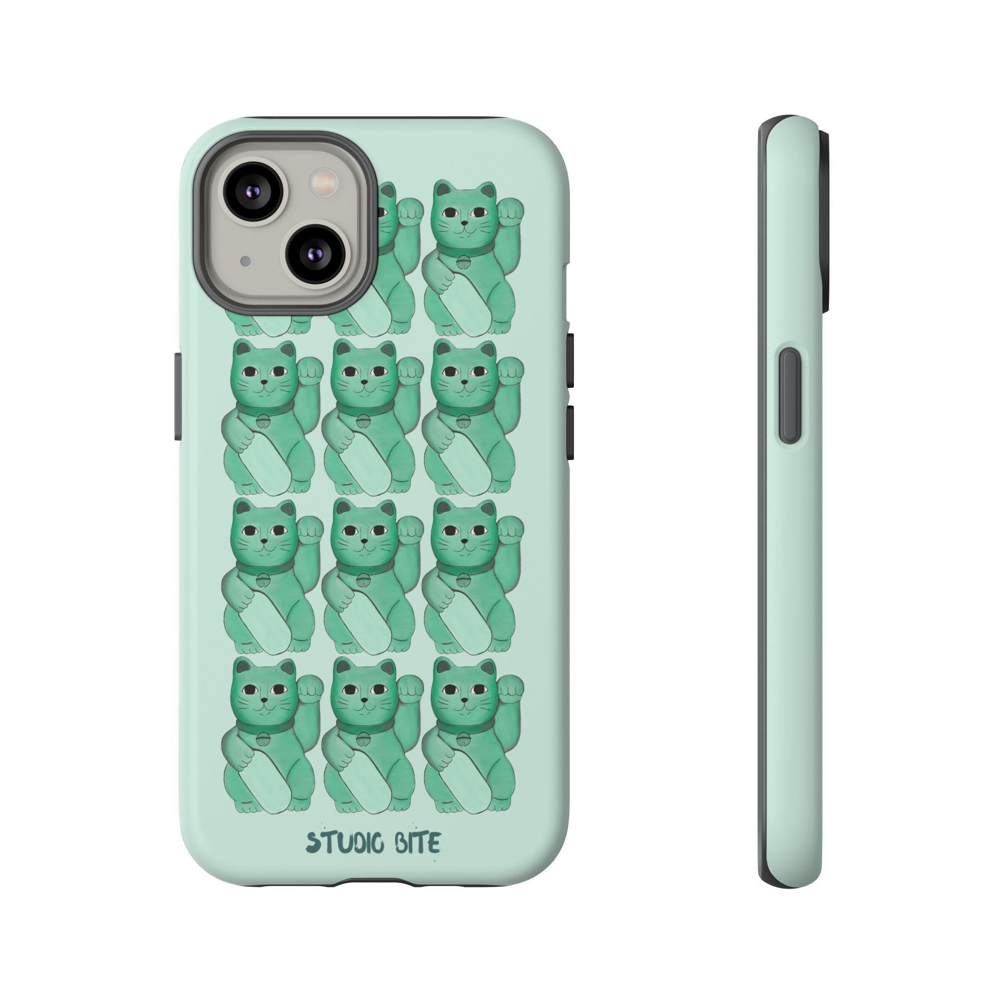 LUCKY CAT - GREEN