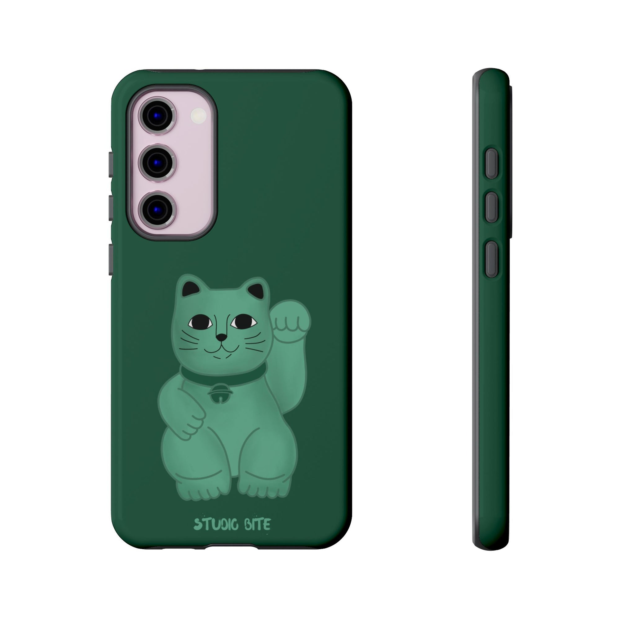 FORTUNE CAT - FOREST GREEN