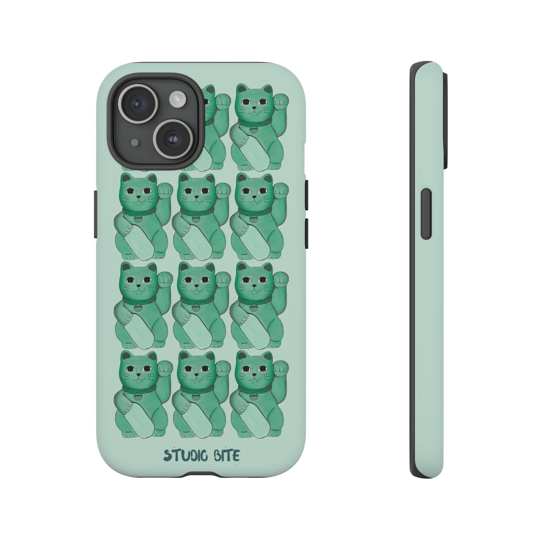 LUCKY CAT - GREEN