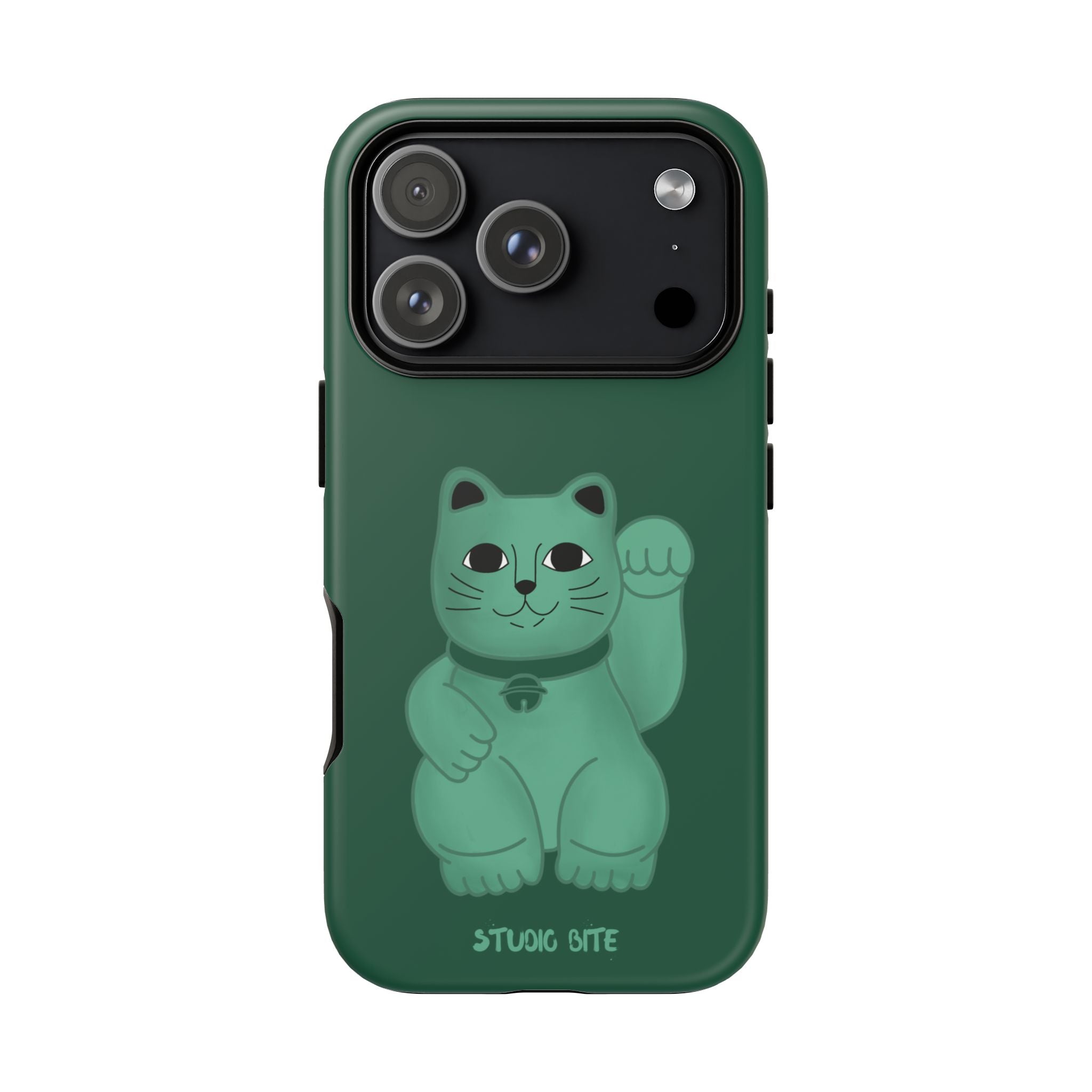 FORTUNE CAT - FOREST GREEN