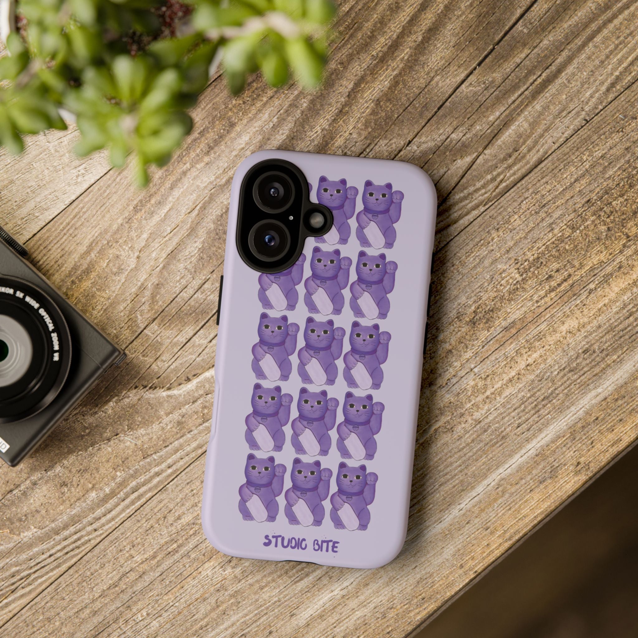 LUCKY CAT - PURPLE