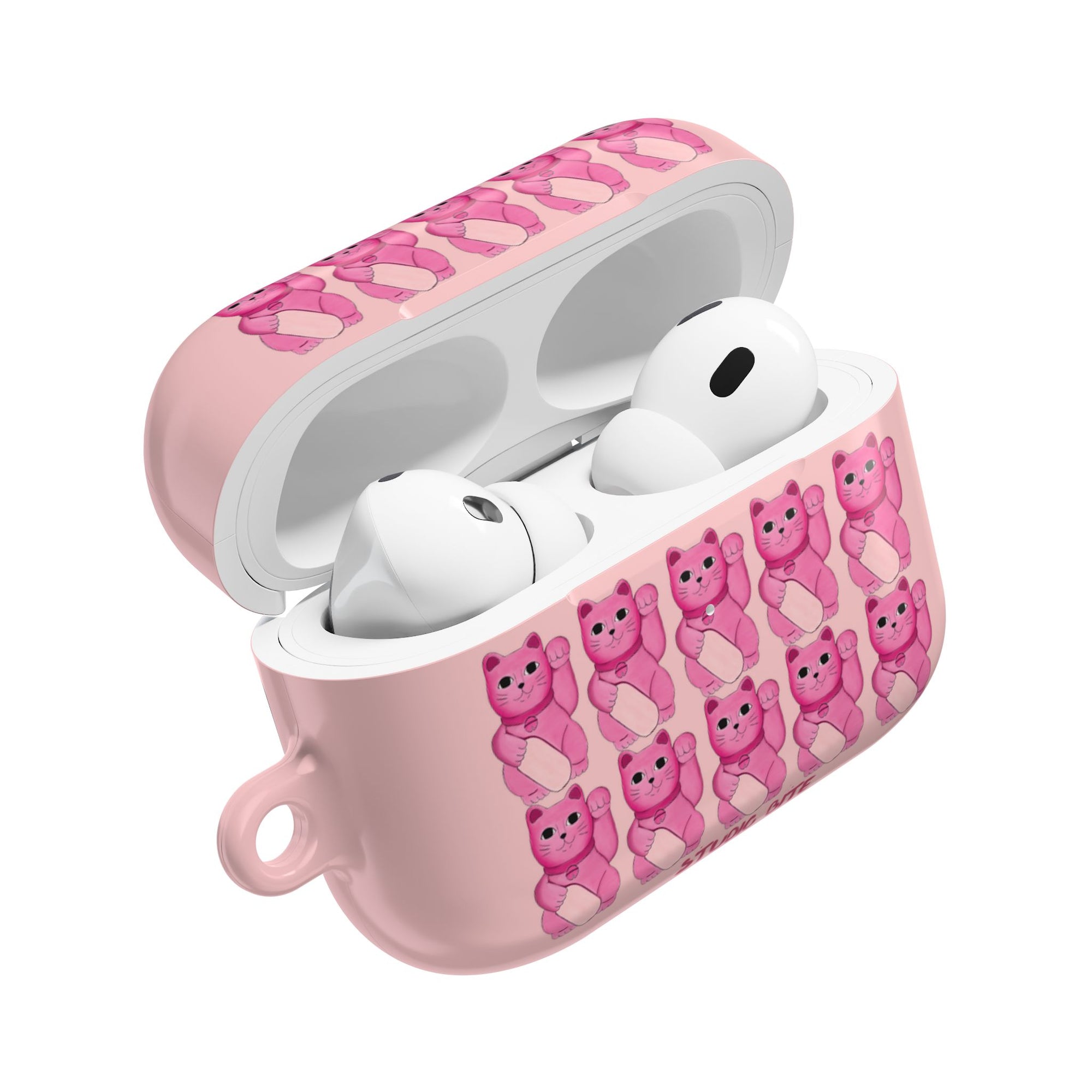 LUCKY CAT - ROSÈ - AIRPODS CASE