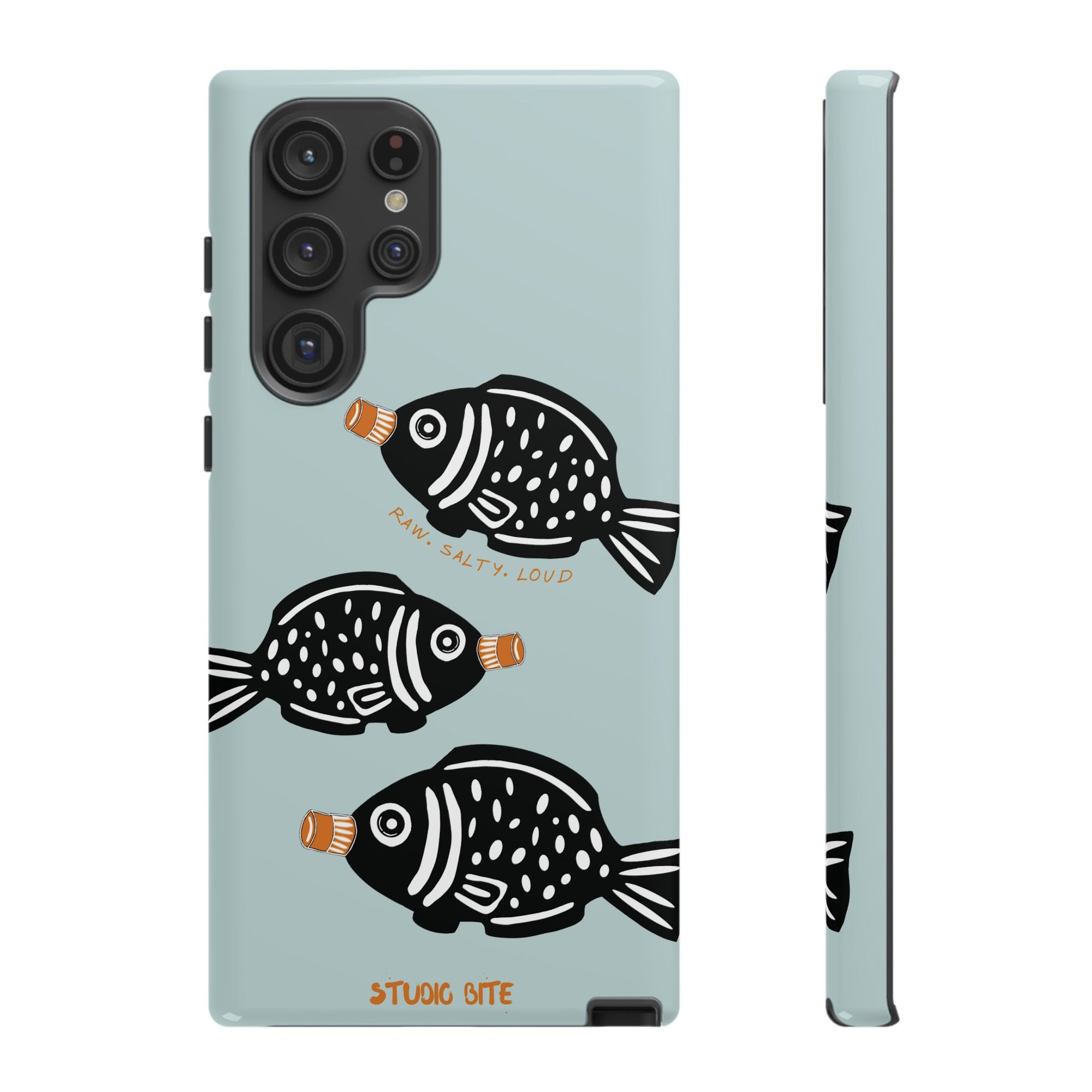 SOY SAUCE FISH - LIGHT BLUE